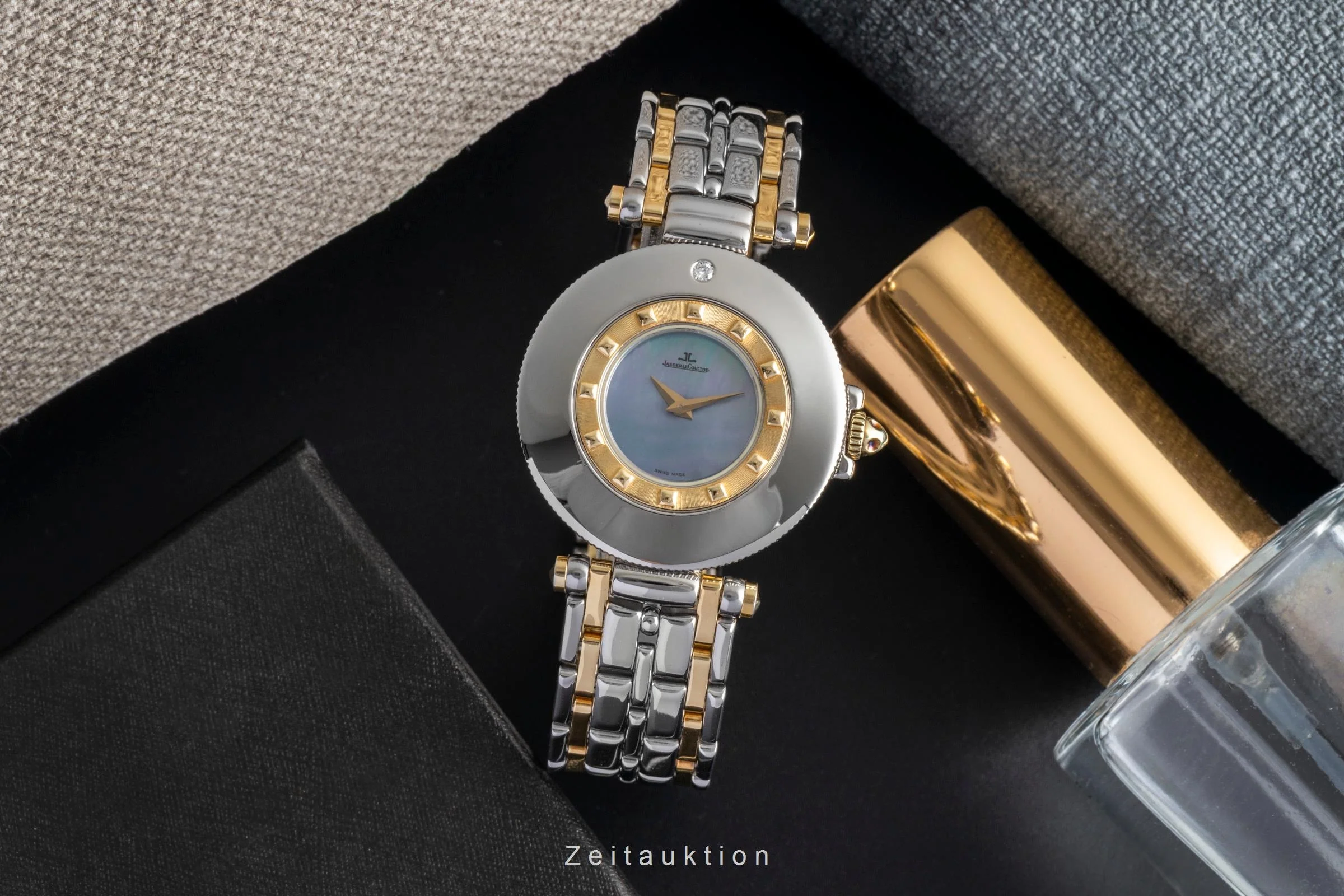 Jaeger LeCoultre Rendez-Vous  steel / gold quartz women's watch 421.5.09  [2600036] - Image 4