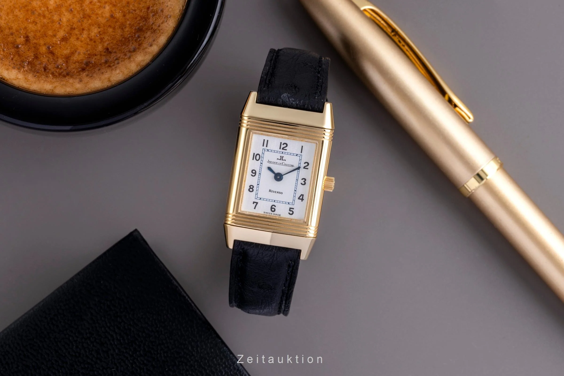 Jaeger LeCoultre Reverso 18 ct gold automatic women's watch 260.140.862  , 260.1.86  [2507509] - Image 4