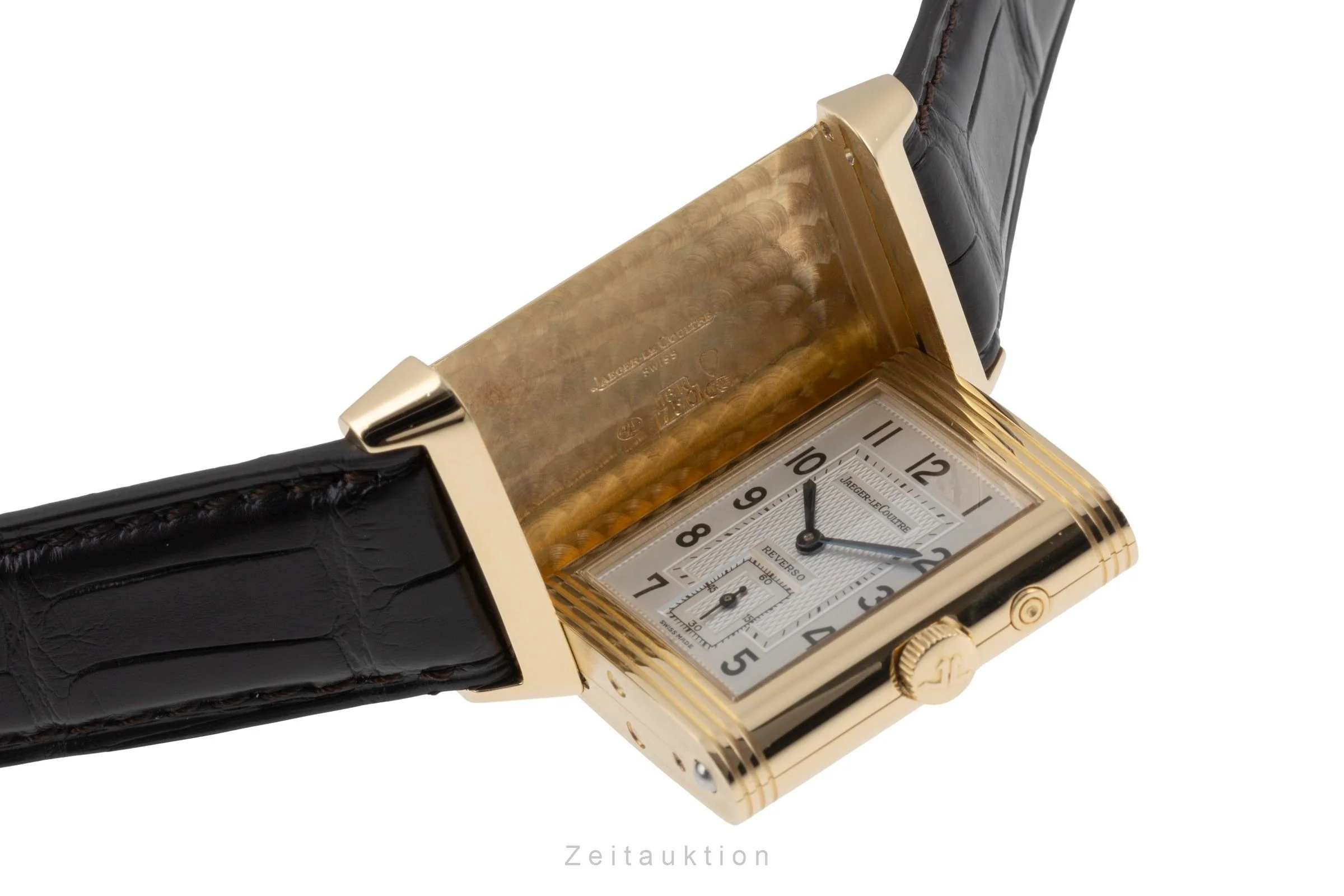 Jaeger LeCoultre Reverso 18 ct gold manual winding men's watch 270.1.54  [2505085] - Image 12