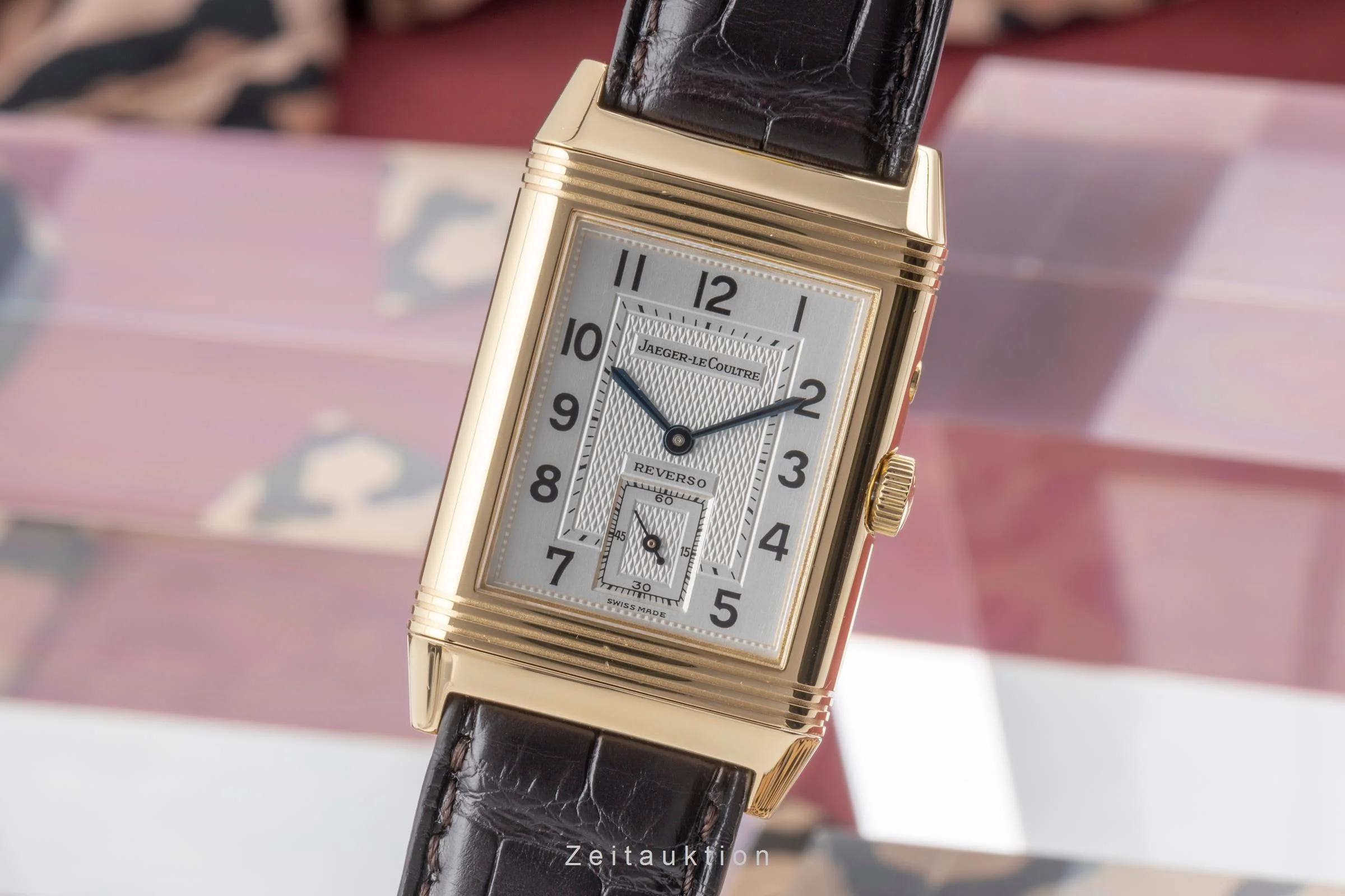 Jaeger LeCoultre Reverso 18 ct gold manual winding men's watch 270.1.54  [2505085] - Image 2