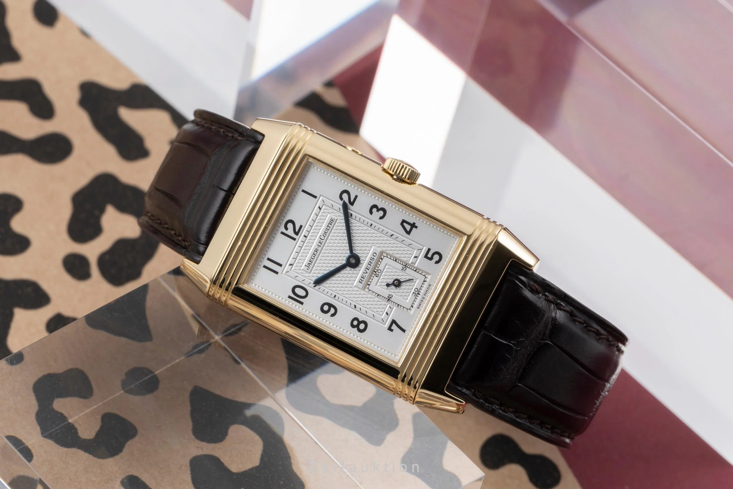 Jaeger LeCoultre Reverso 18 ct gold manual winding men's watch 270.1.54  [2505085] - Image 3