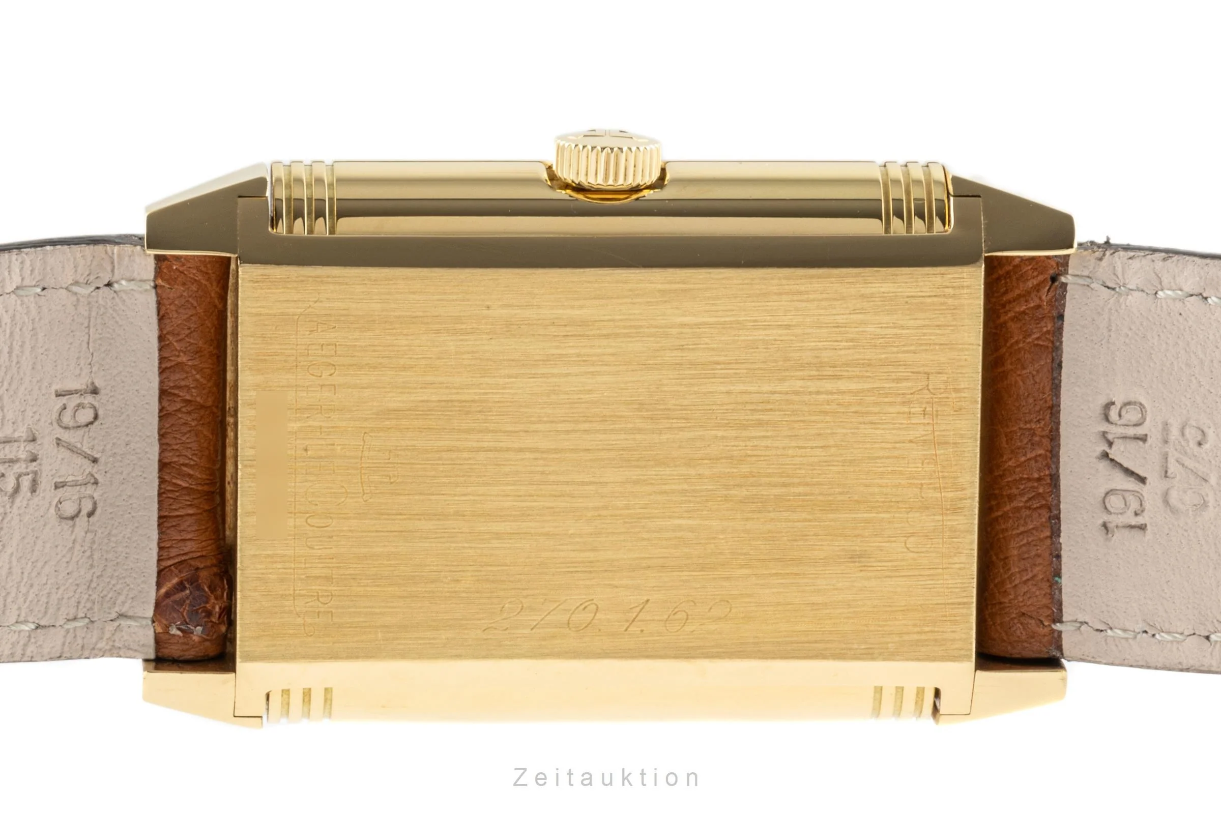 Jaeger LeCoultre Reverso 18 ct gold manual winding men's watch 270.1.62 LP: 14800EUR  [2203988] - Image 12