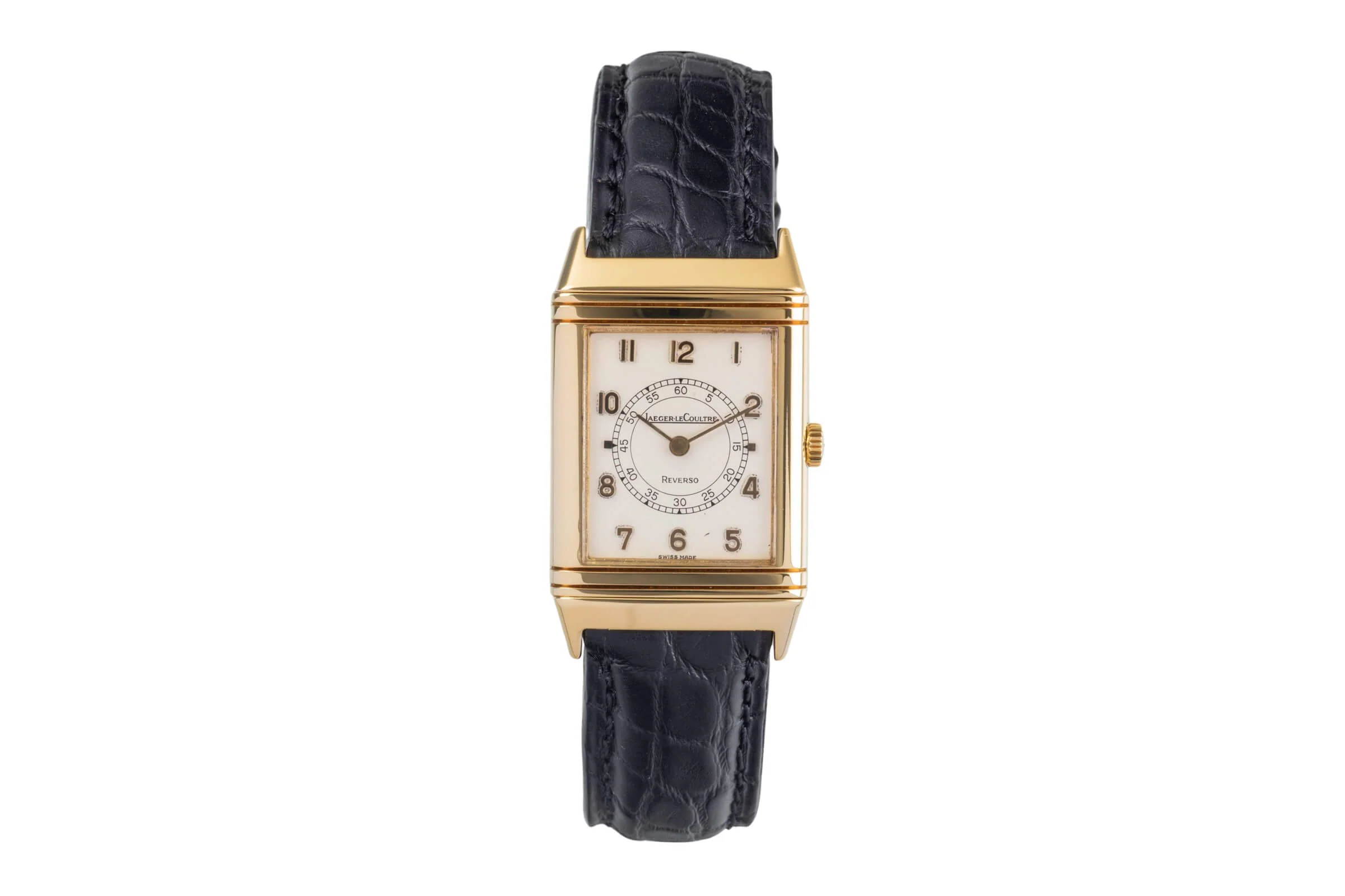 Jaeger LeCoultre Reverso 18 ct gold manual winding men's watch 6184.21  [2406683] - Image 4