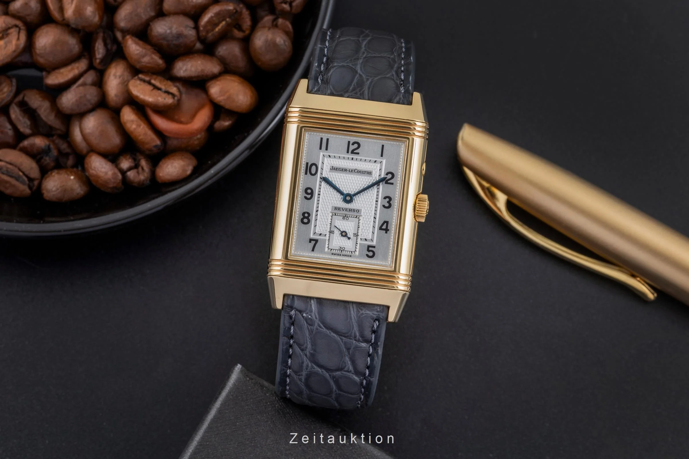 Jaeger LeCoultre Reverso 18 ct gold manual winding men's watch Q2711120  ,270.1.54  [2506716] - Image 4