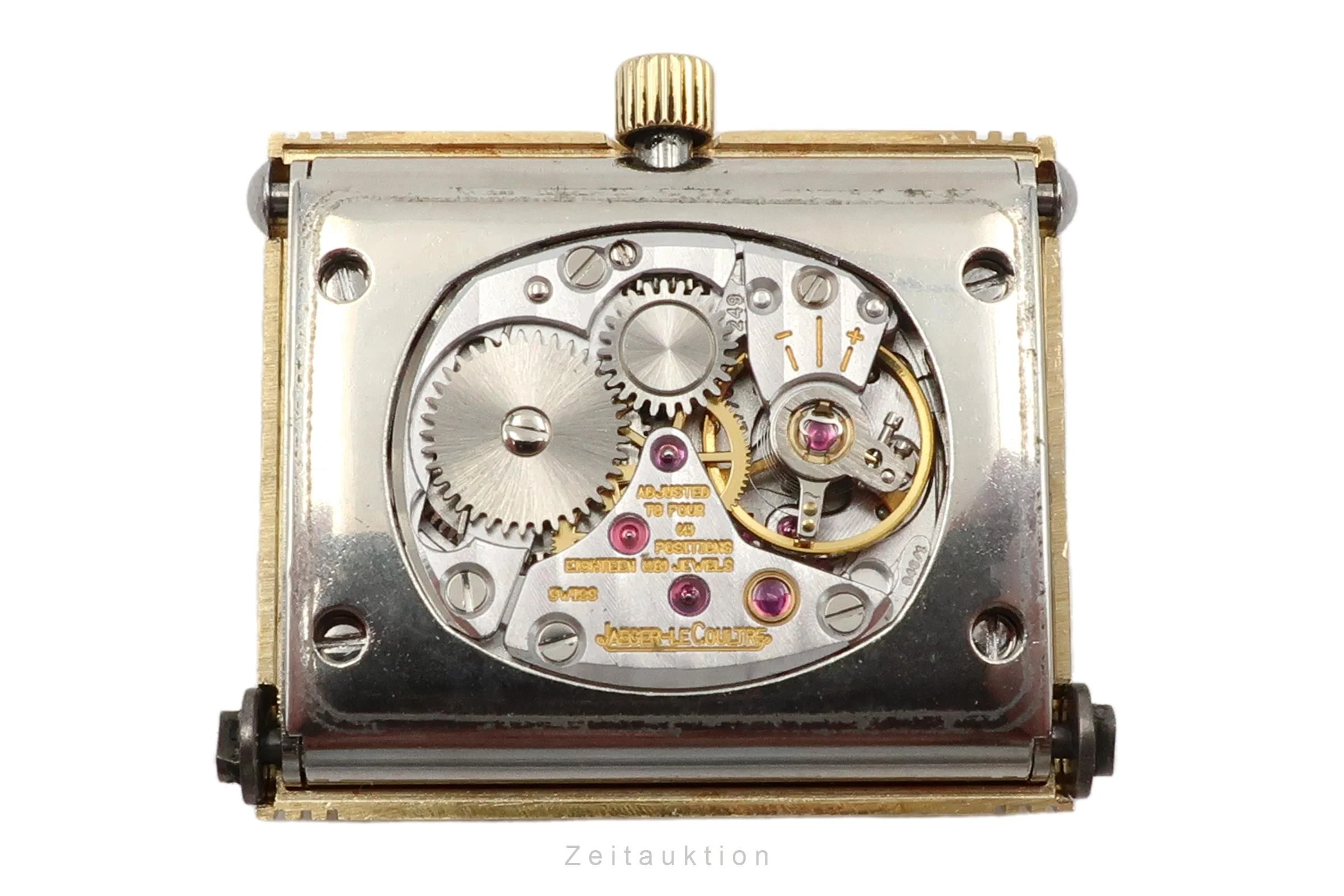 Jaeger LeCoultre Reverso 18 ct gold manual winding women's watch 260.1.86  [2207052] - Image 11