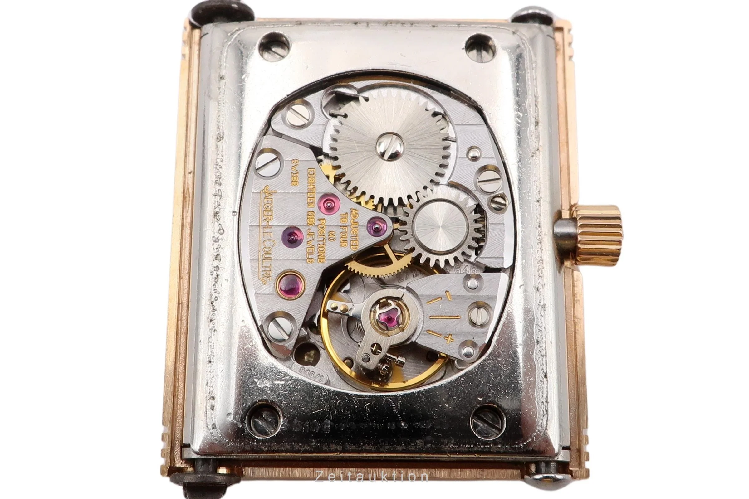 Jaeger LeCoultre Reverso 18 ct gold manual winding women's watch 260.2.86  [2502620] - Image 15