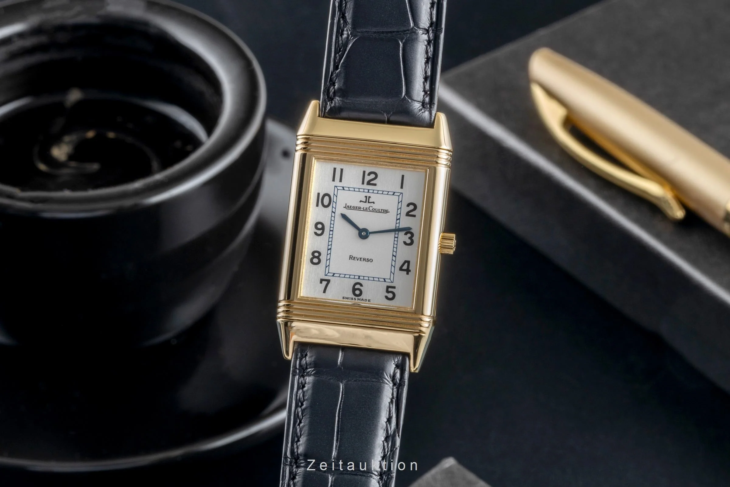 Jaeger LeCoultre Reverso 18 ct gold manual winding women's watch Q2501420 , 250.1.86 LP: 17400EUR  [2507059] - Image 2