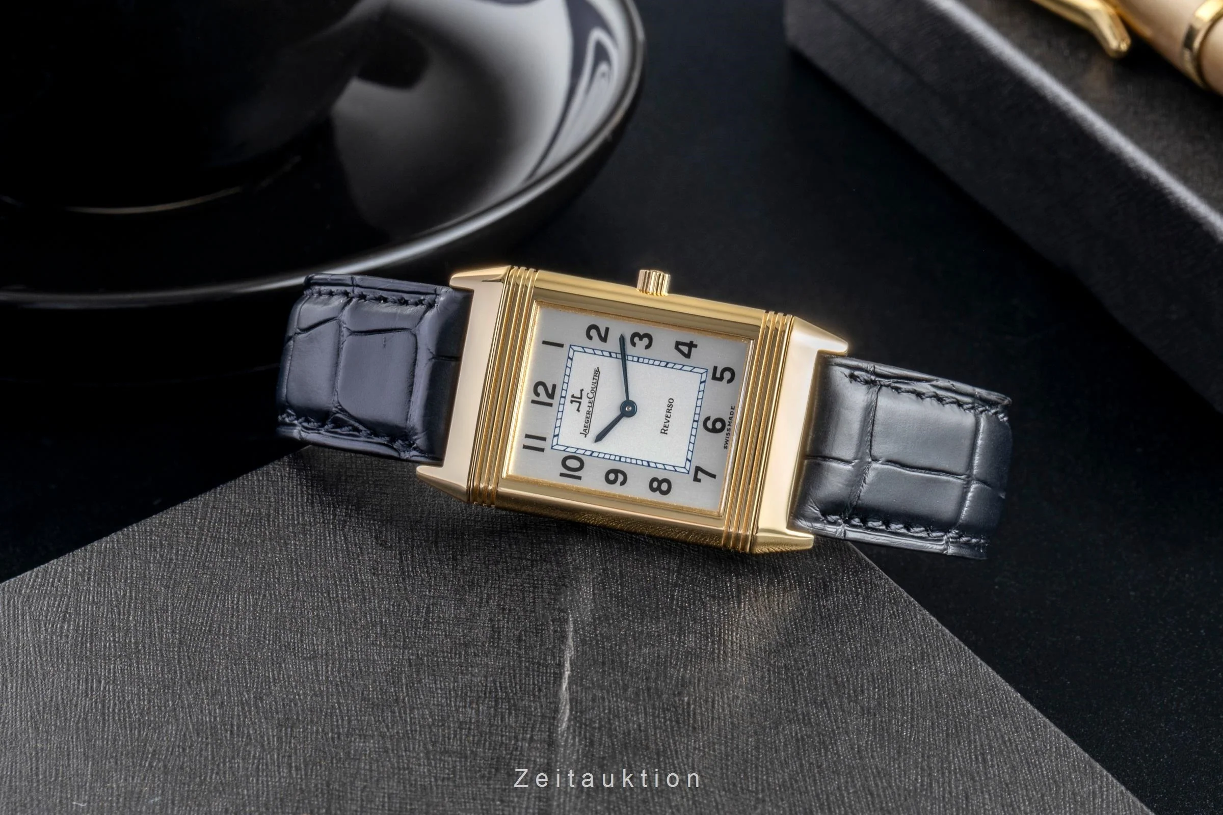 Jaeger LeCoultre Reverso 18 ct gold manual winding women's watch Q2501420 , 250.1.86 LP: 17400EUR  [2507059] - Image 3