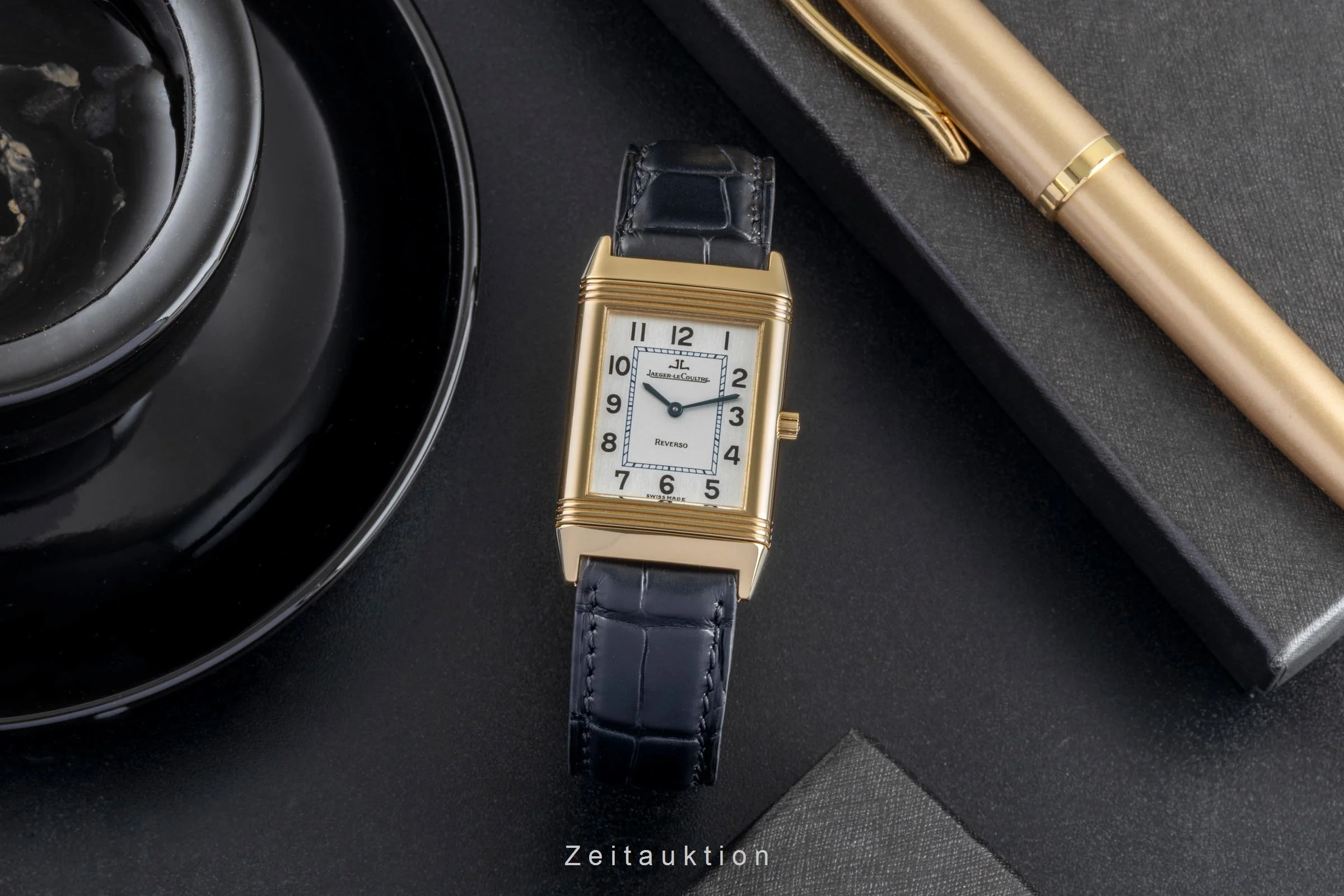 Jaeger LeCoultre Reverso 18 ct gold manual winding women's watch Q2501420 , 250.1.86 LP: 17400EUR  [2507059] - Image 4