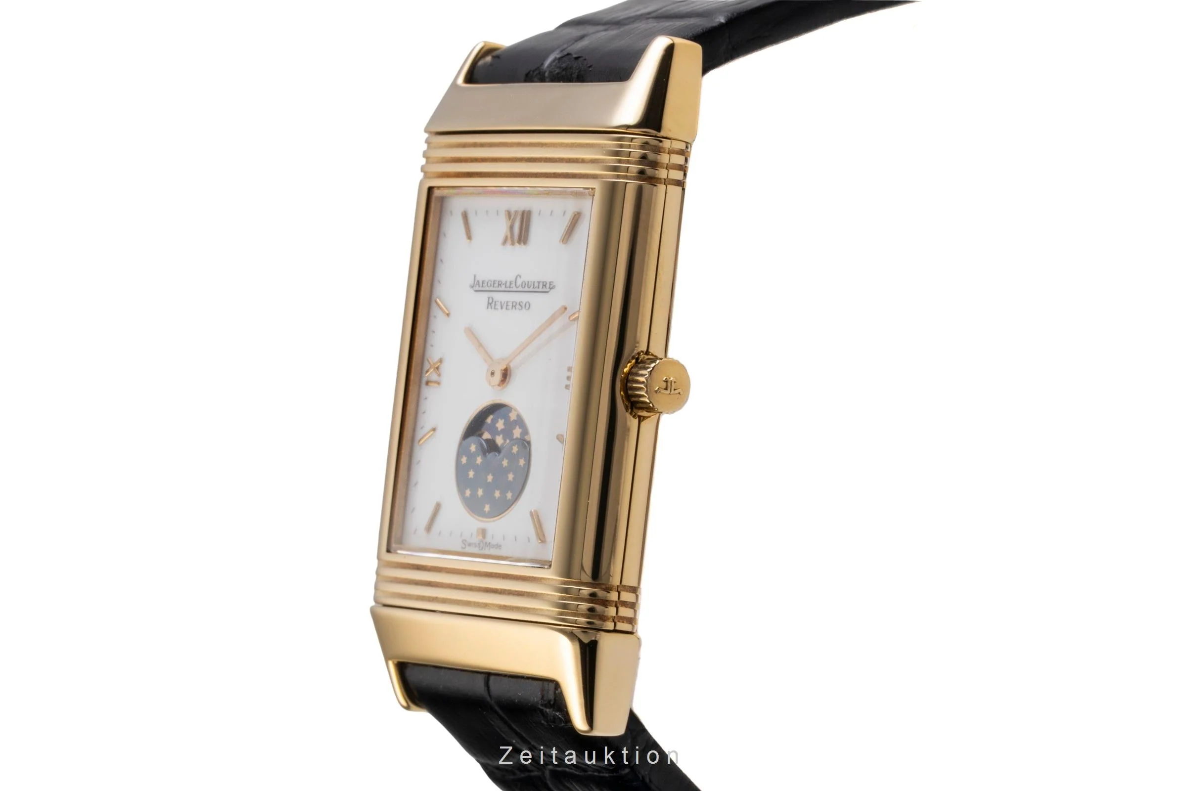 Jaeger LeCoultre Reverso 18 ct gold quartz unisex 140.252.1  [2504597] - Image 7