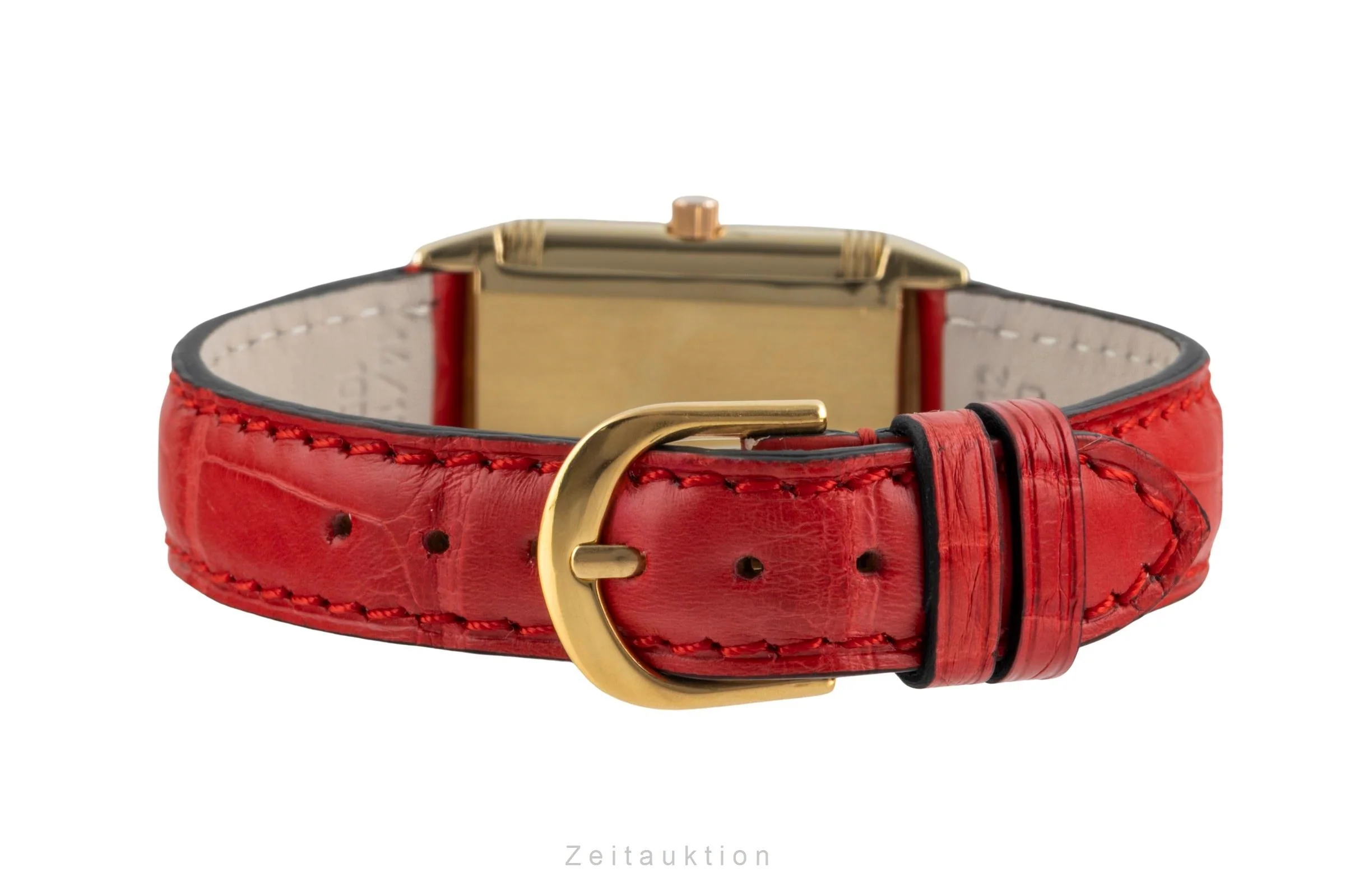Jaeger LeCoultre Reverso 18 ct gold quartz women's watch 260.1.08   Q2611120  [2505242] - Image 13