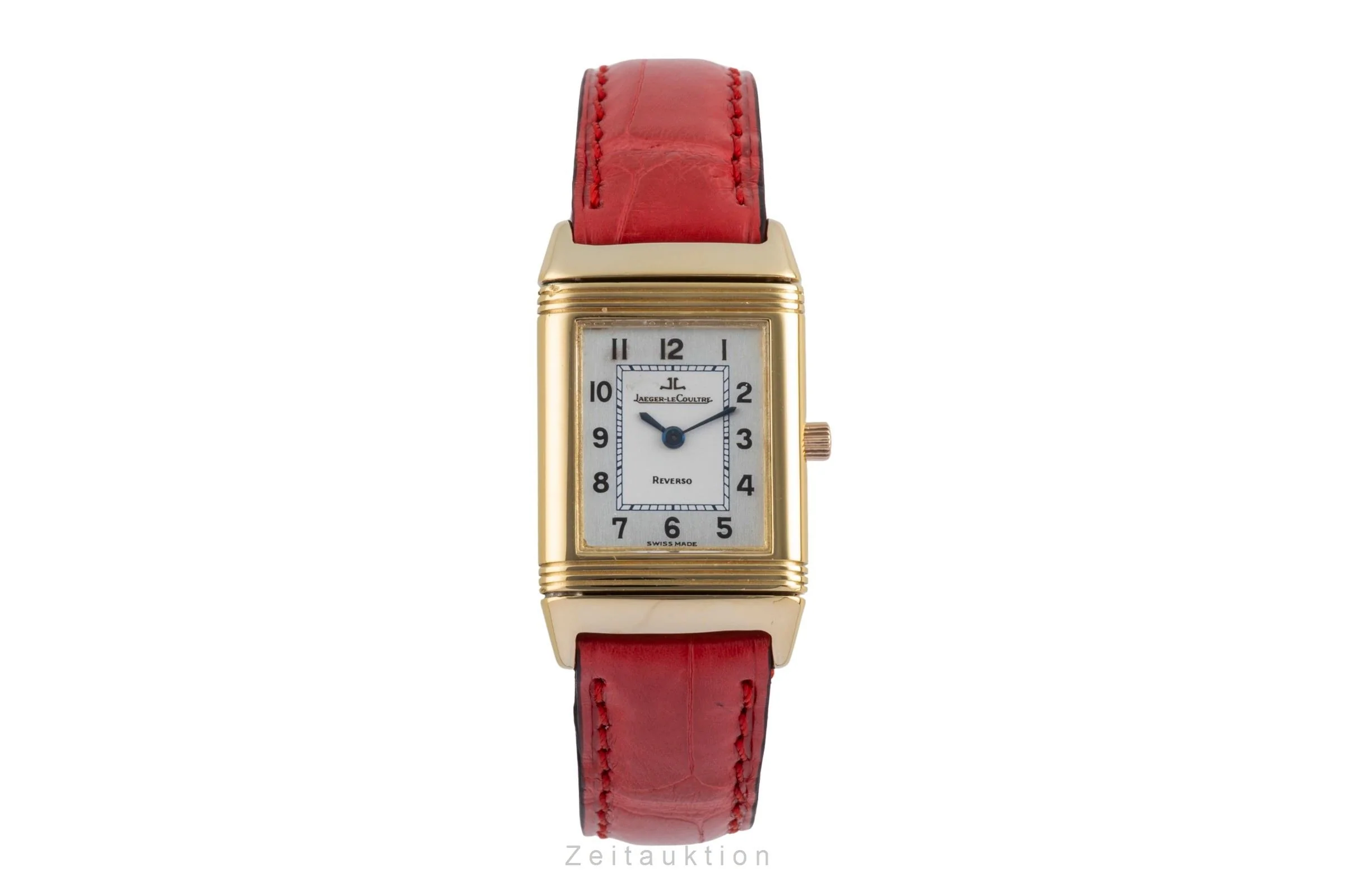 Jaeger LeCoultre Reverso 18 ct gold quartz women's watch 260.1.08   Q2611120  [2505242] - Image 5