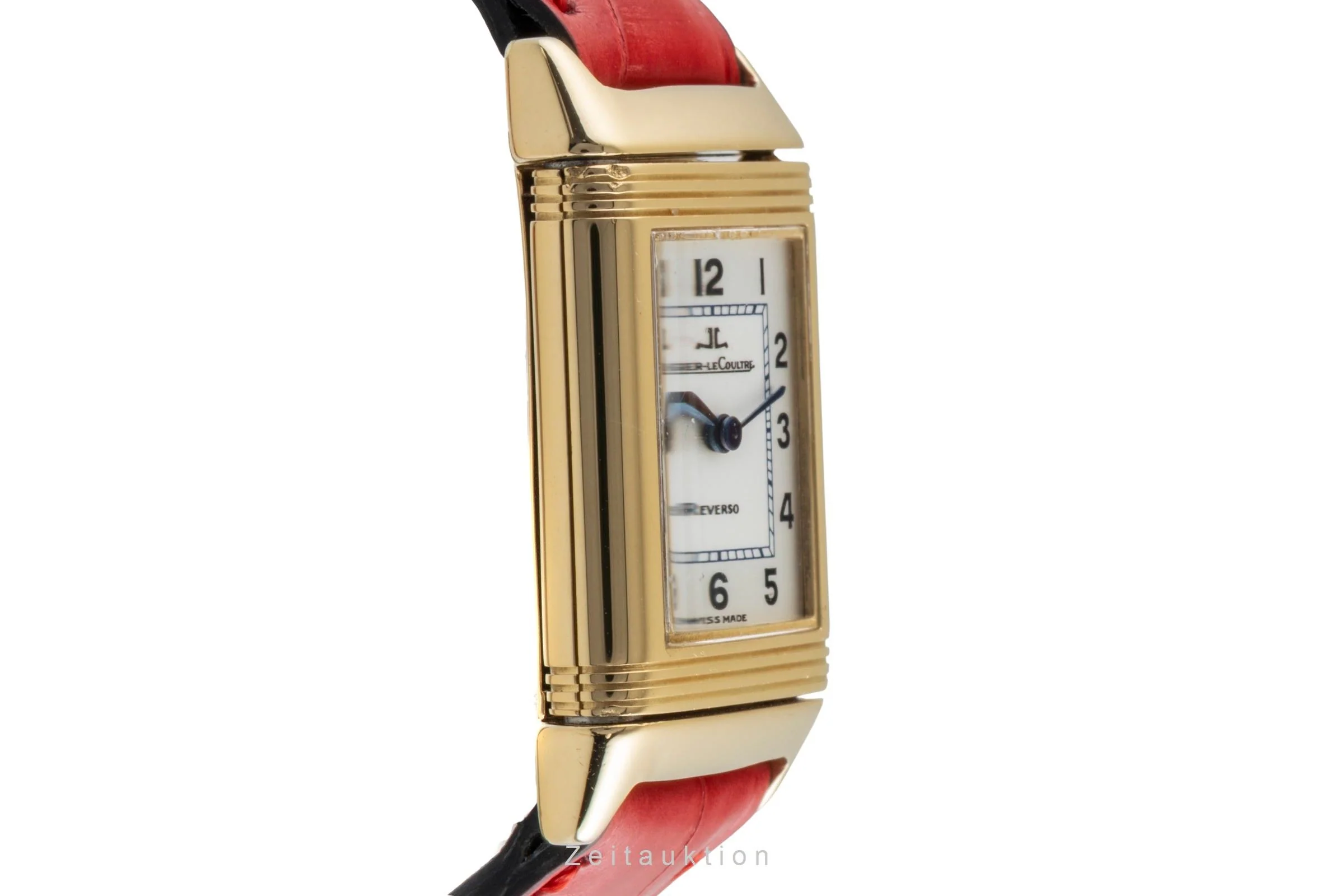 Jaeger LeCoultre Reverso 18 ct gold quartz women's watch 260.1.08   Q2611120  [2505242] - Image 8
