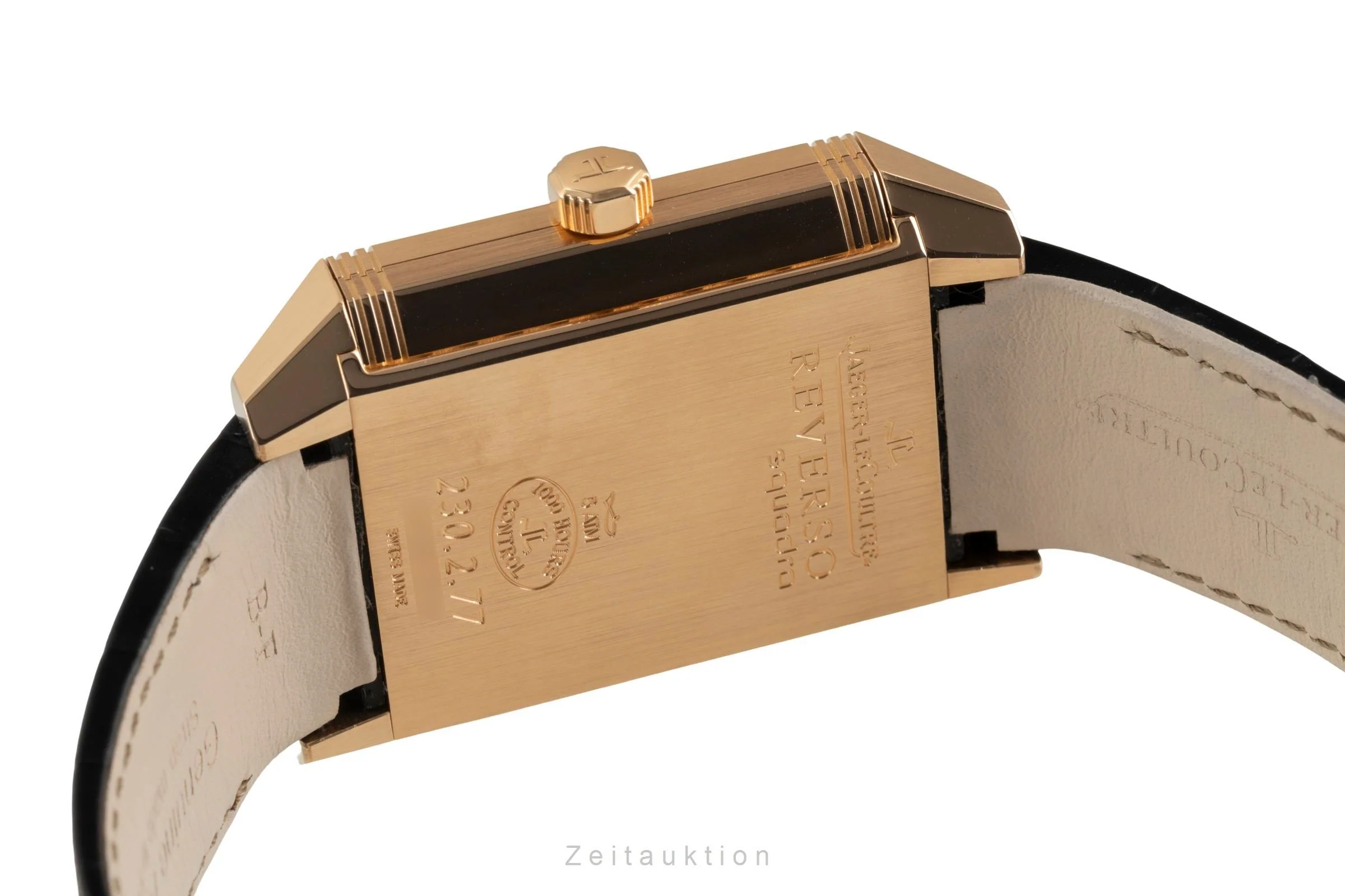 Jaeger LeCoultre Reverso 18 ct red gold automatic men's watch Q7002420  230.2.77  [2504669] - Image 11