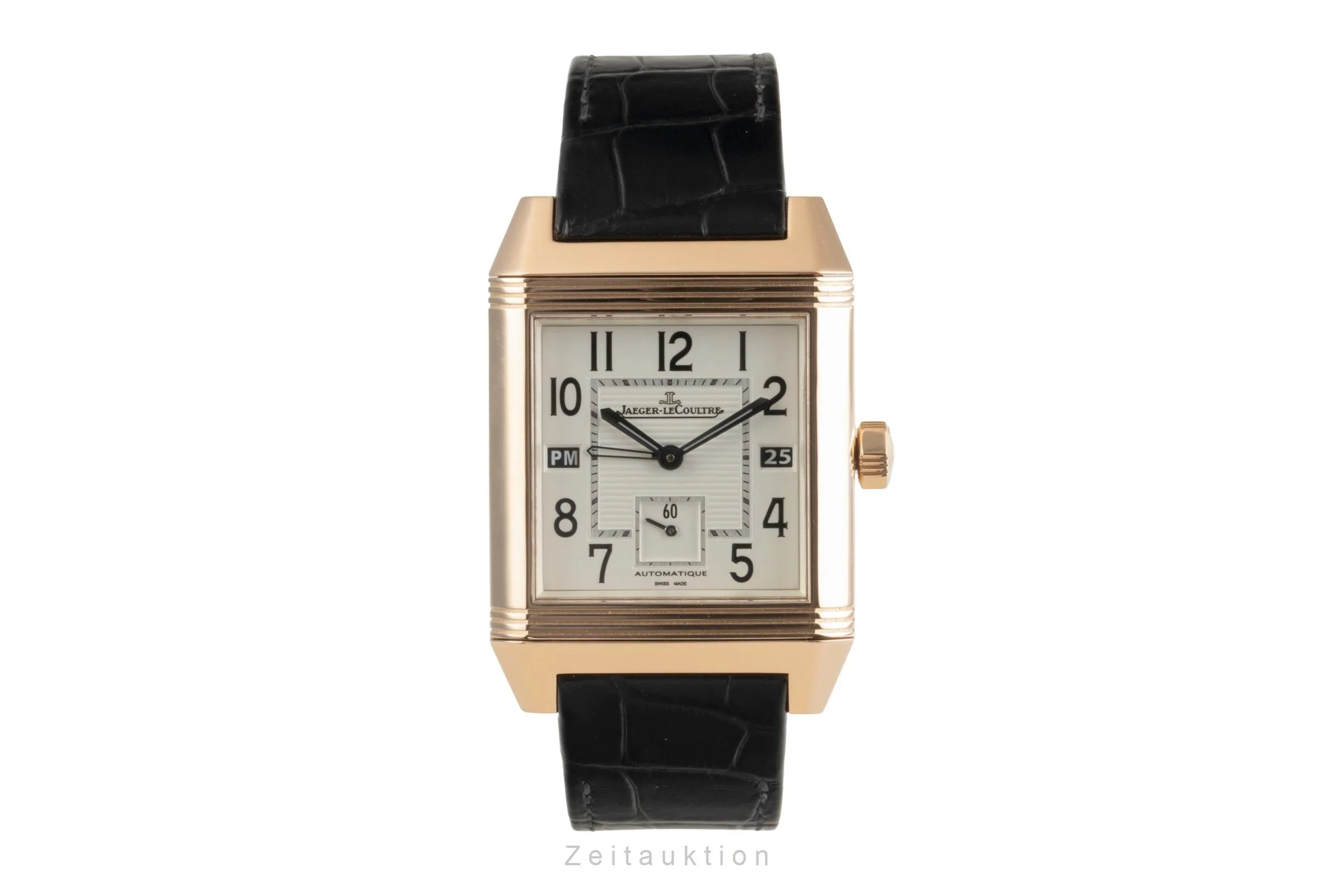 Jaeger LeCoultre Reverso 18 ct red gold automatic men's watch Q7002420  230.2.77  [2504669] - Image 5