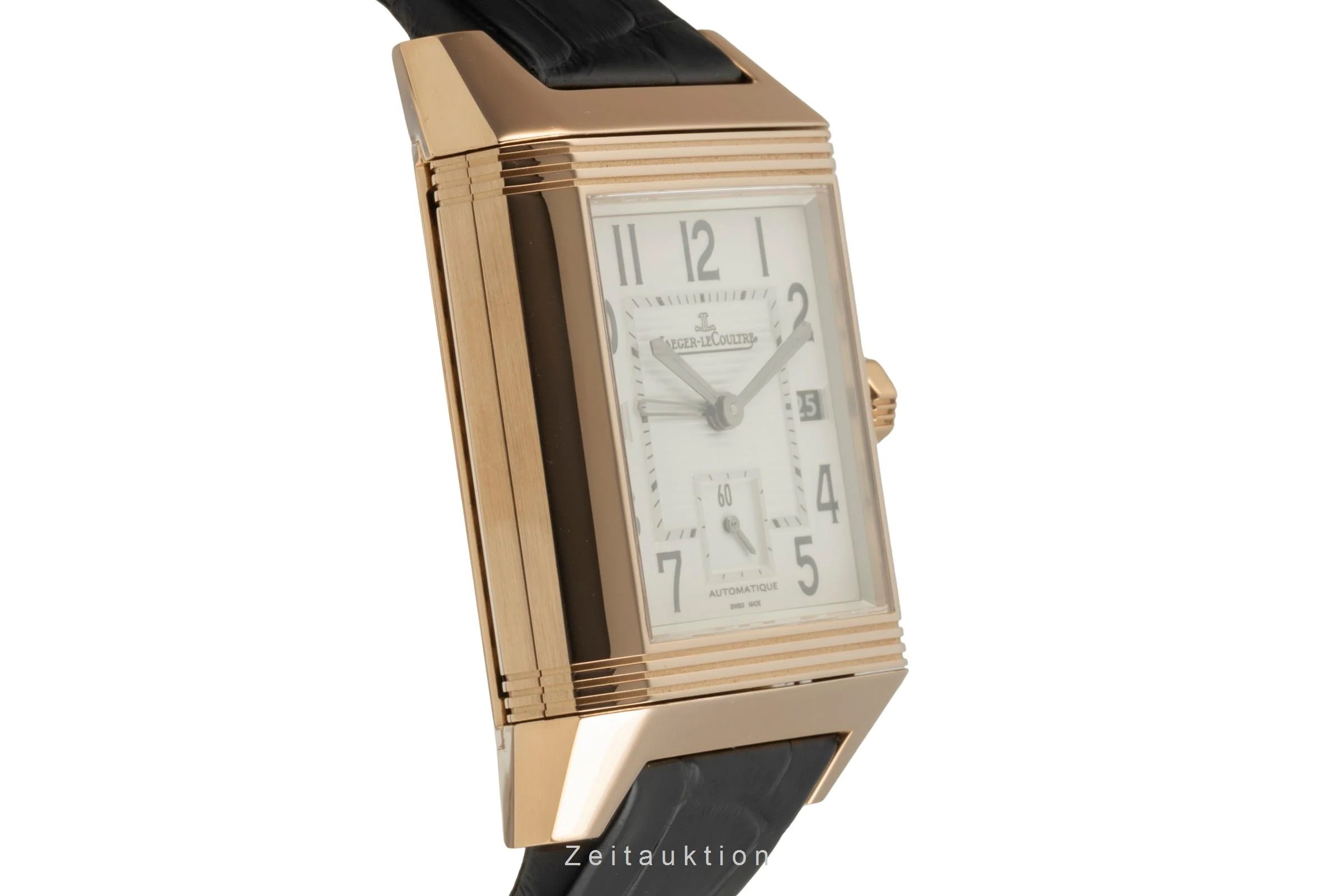 Jaeger LeCoultre Reverso 18 ct red gold automatic men's watch Q7002420  230.2.77  [2504669] - Image 8