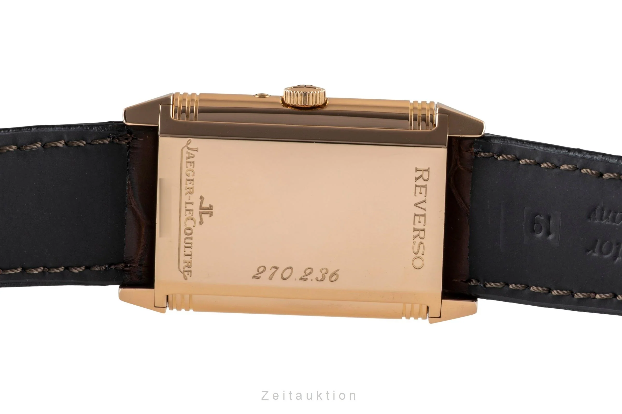 Jaeger LeCoultre Reverso 18 ct red gold manual winding men's watch 270.2.36 Q273242A  [2406120] - Image 11