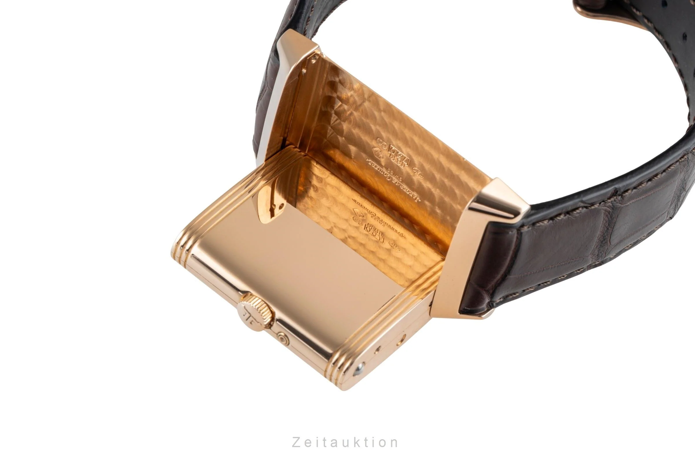 Jaeger LeCoultre Reverso 18 ct red gold manual winding men's watch 270.2.36 Q273242A  [2406120] - Image 13