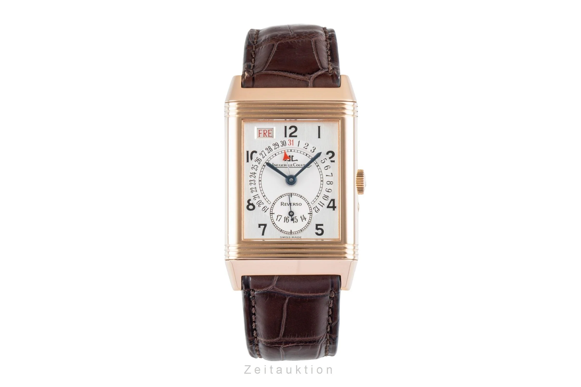 Jaeger LeCoultre Reverso 18 ct red gold manual winding men's watch 270.2.36 Q273242A  [2406120] - Image 5