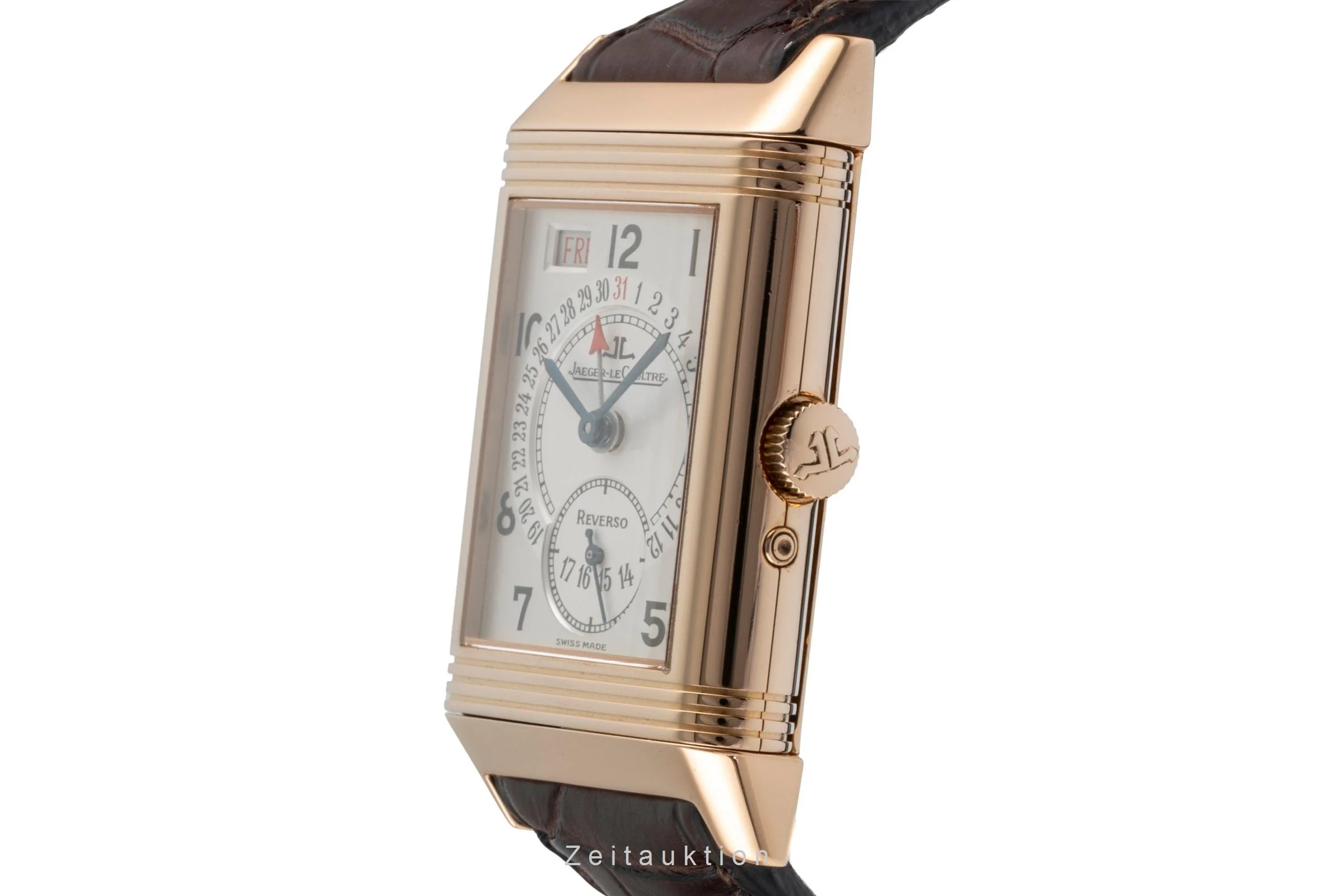 Jaeger LeCoultre Reverso 18 ct red gold manual winding men's watch 270.2.36 Q273242A  [2406120] - Image 7