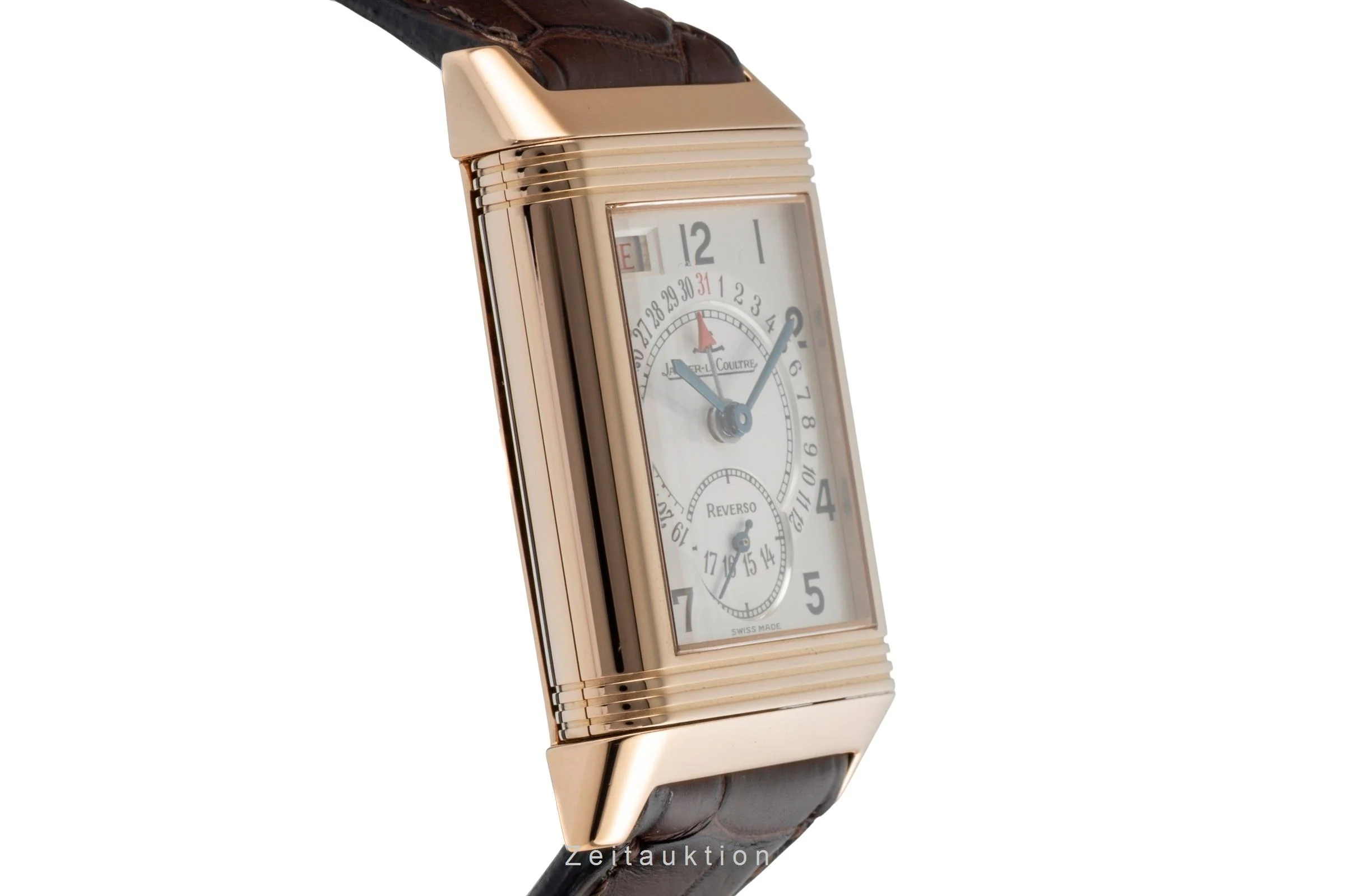 Jaeger LeCoultre Reverso 18 ct red gold manual winding men's watch 270.2.36 Q273242A  [2406120] - Image 8
