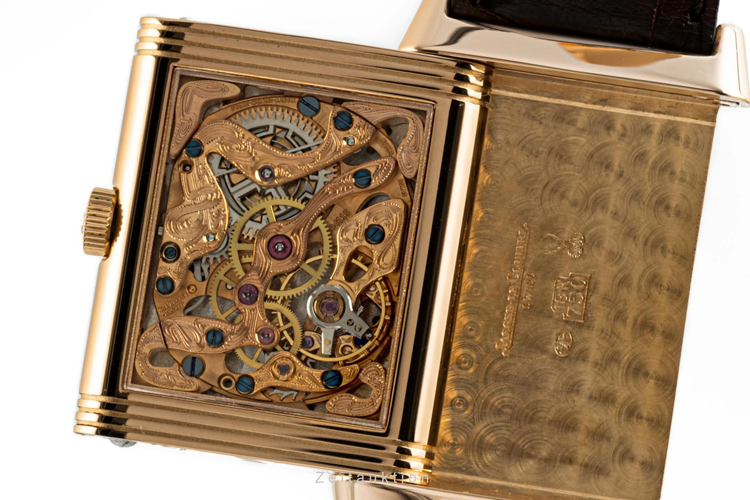 Jaeger LeCoultre Reverso 18 ct red gold manual winding men's watch 270.2.62  [2109844] - Image 11