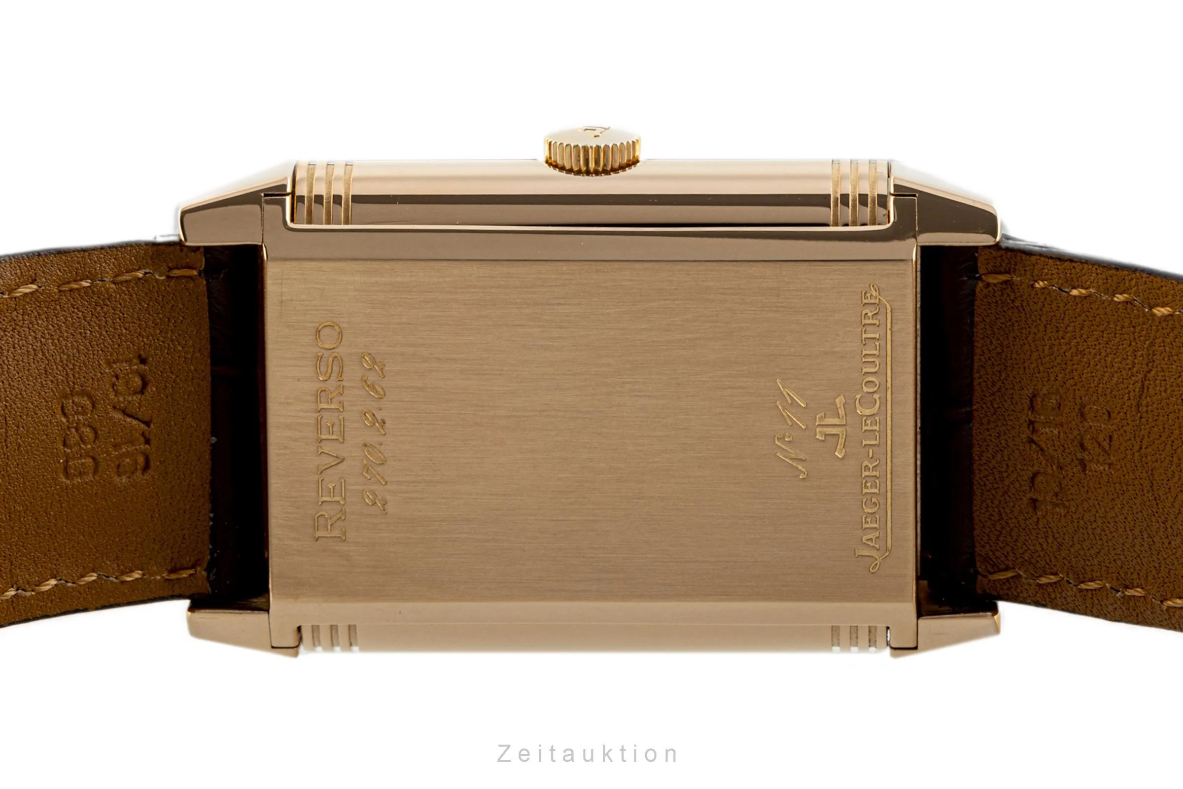 Jaeger LeCoultre Reverso 18 ct red gold manual winding men's watch 270.2.62  [2109844] - Image 12