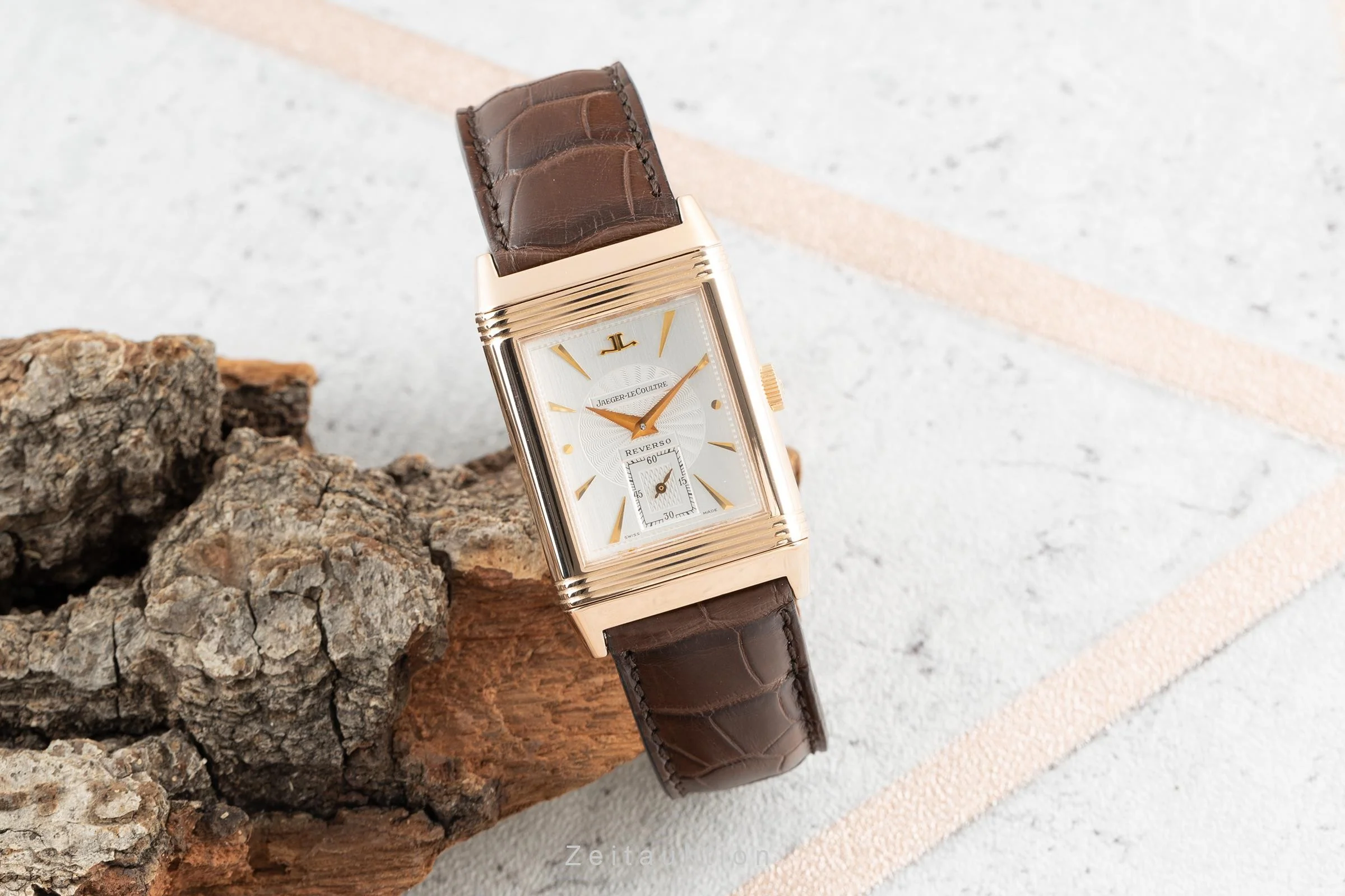 Jaeger LeCoultre Reverso 18 ct red gold manual winding men's watch 270.2.62  [2109844] - Image 3