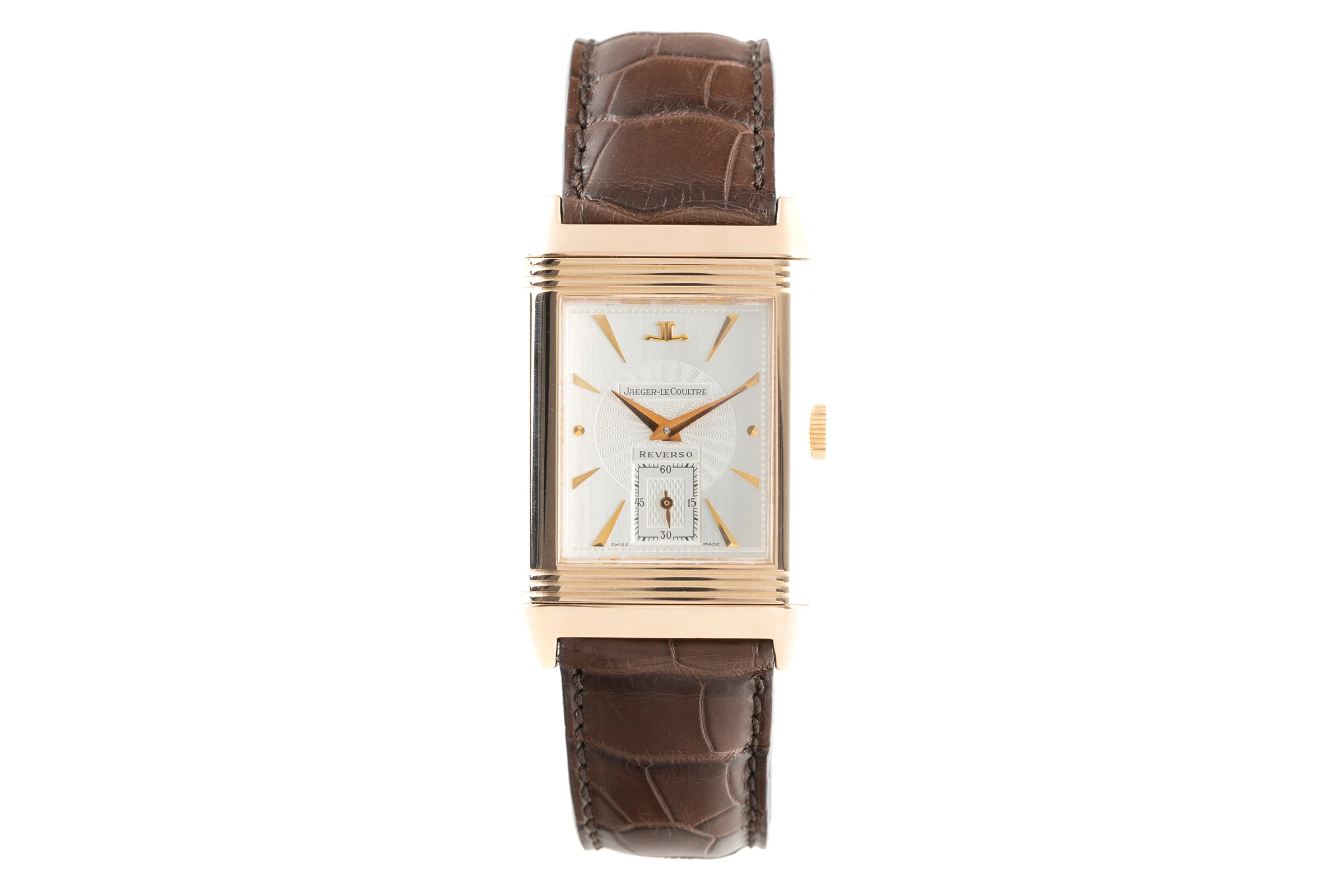 Jaeger LeCoultre Reverso 18 ct red gold manual winding men's watch 270.2.62  [2109844] - Image 4