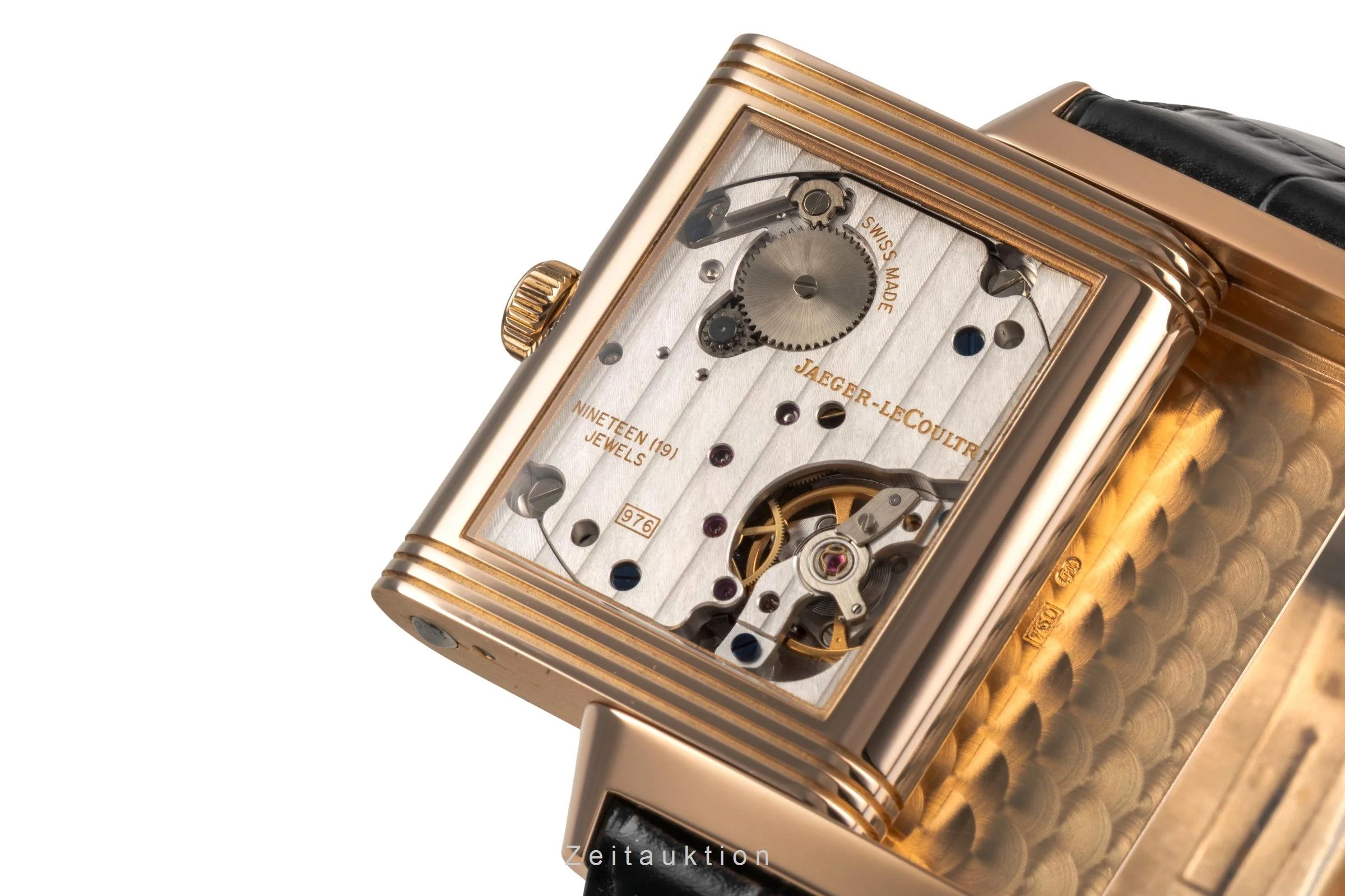Jaeger LeCoultre Reverso 18 ct red gold manual winding men's watch Q3732420  273.2.04 LP: 37500EUR  [2502852] - Image 14