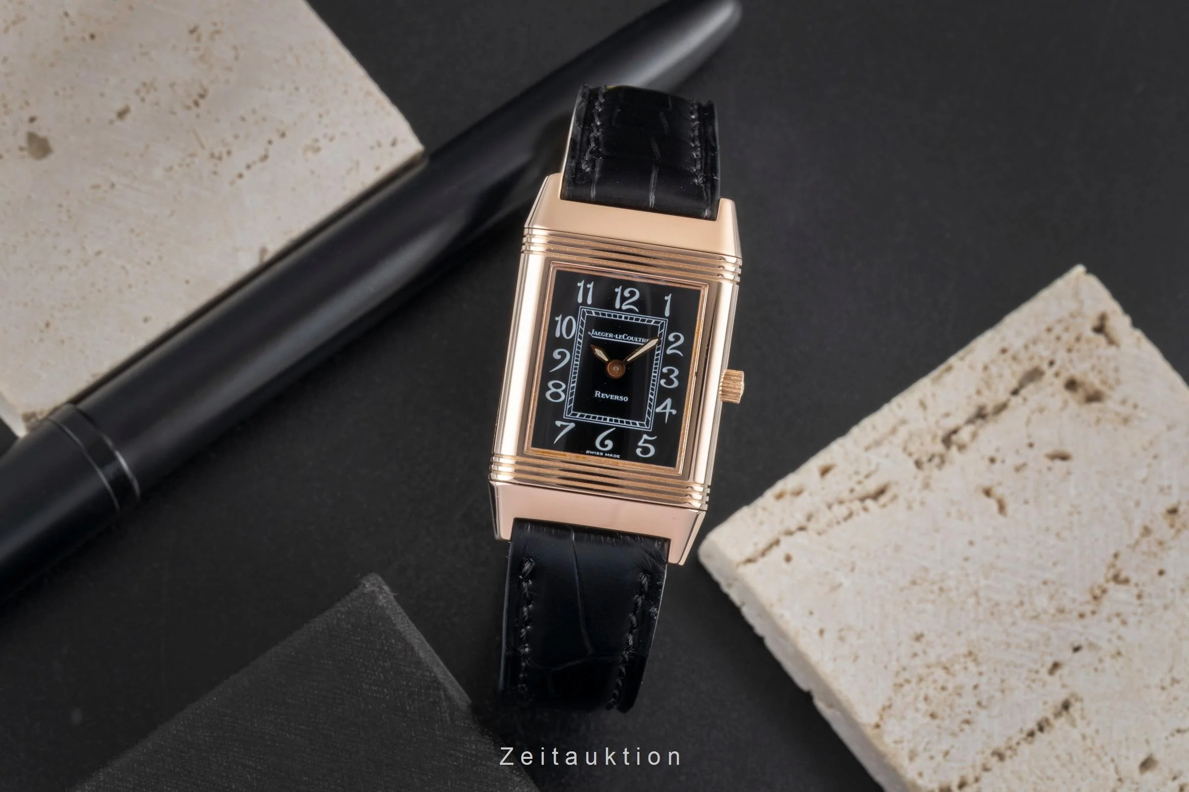 Jaeger LeCoultre Reverso 18 ct red gold manual winding women's watch Q2602470 , 260.2.86  [2600311] - Image 4