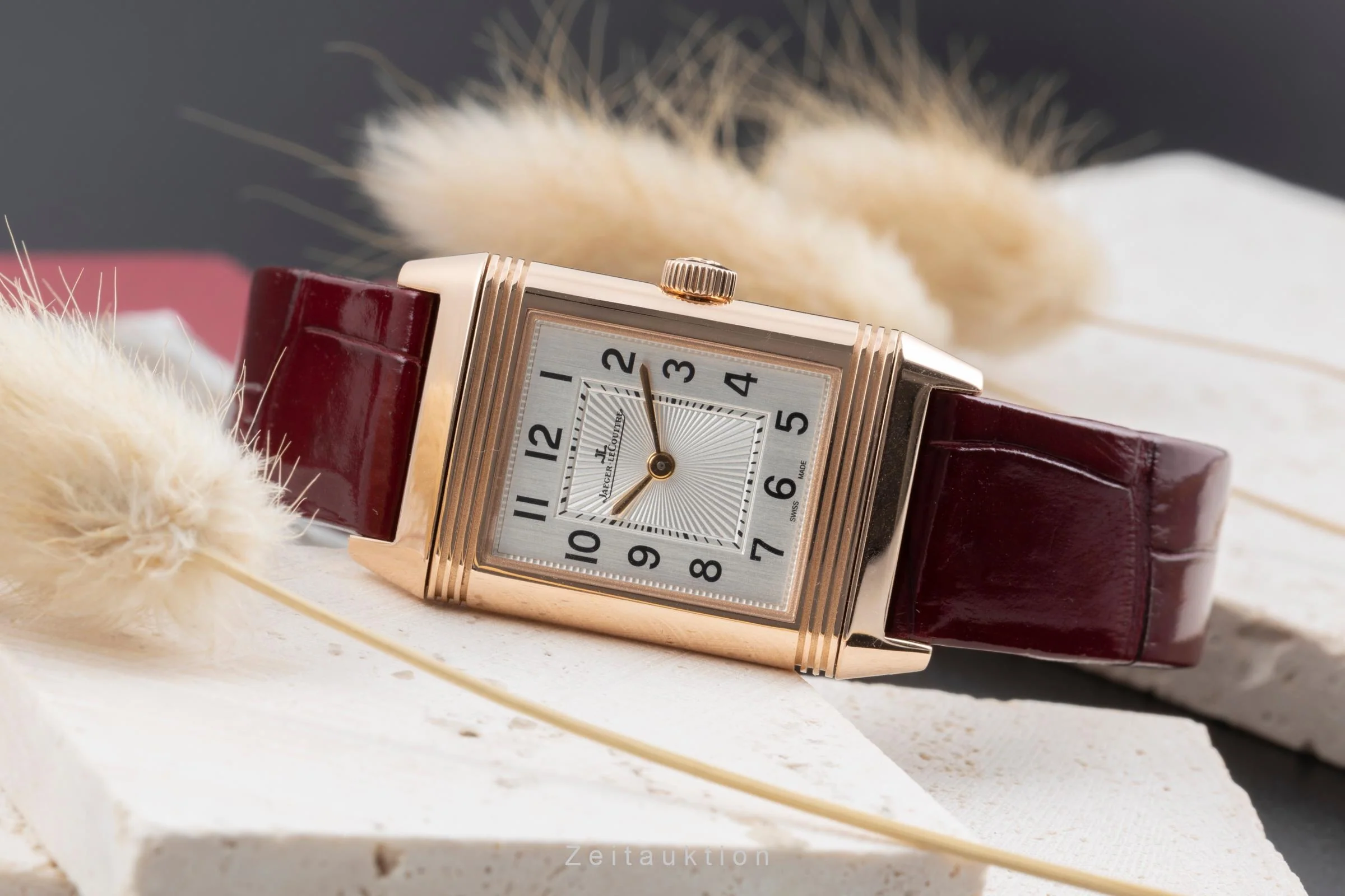 Jaeger LeCoultre Reverso 18 ct red gold manual winding women's watch Q2602540, 221.2.86 LP: 17400EUR  [2505462] - Image 3
