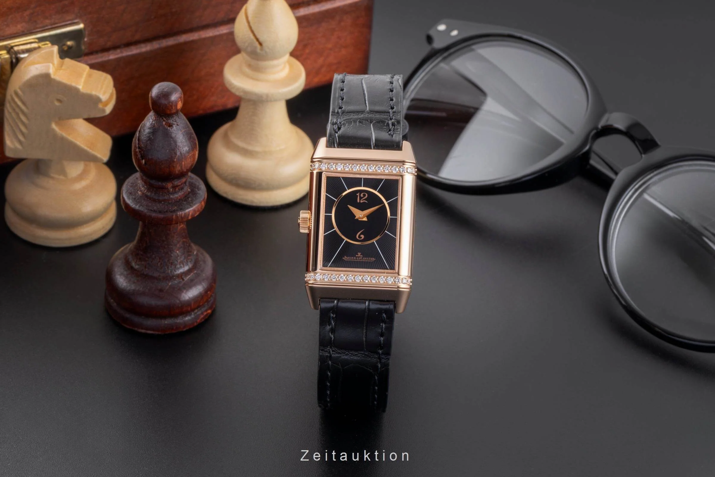Jaeger LeCoultre Reverso 18 ct red gold manual winding women's watch Q2662430  211.2.44  [2406513] - Image 14