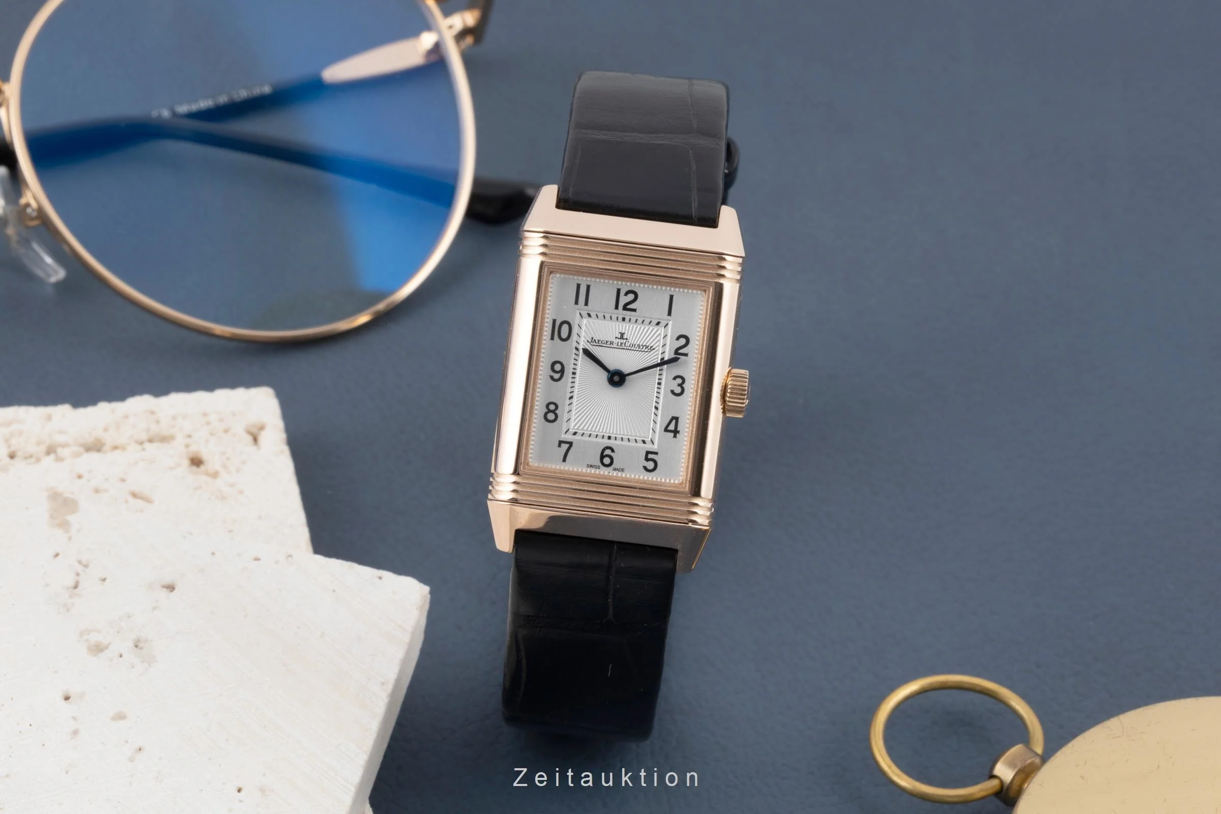 Jaeger LeCoultre Reverso 18 ct red gold manual winding women's watch Q2662430, 211.2.44 LP: 26200EUR  [2505417] - Image 4