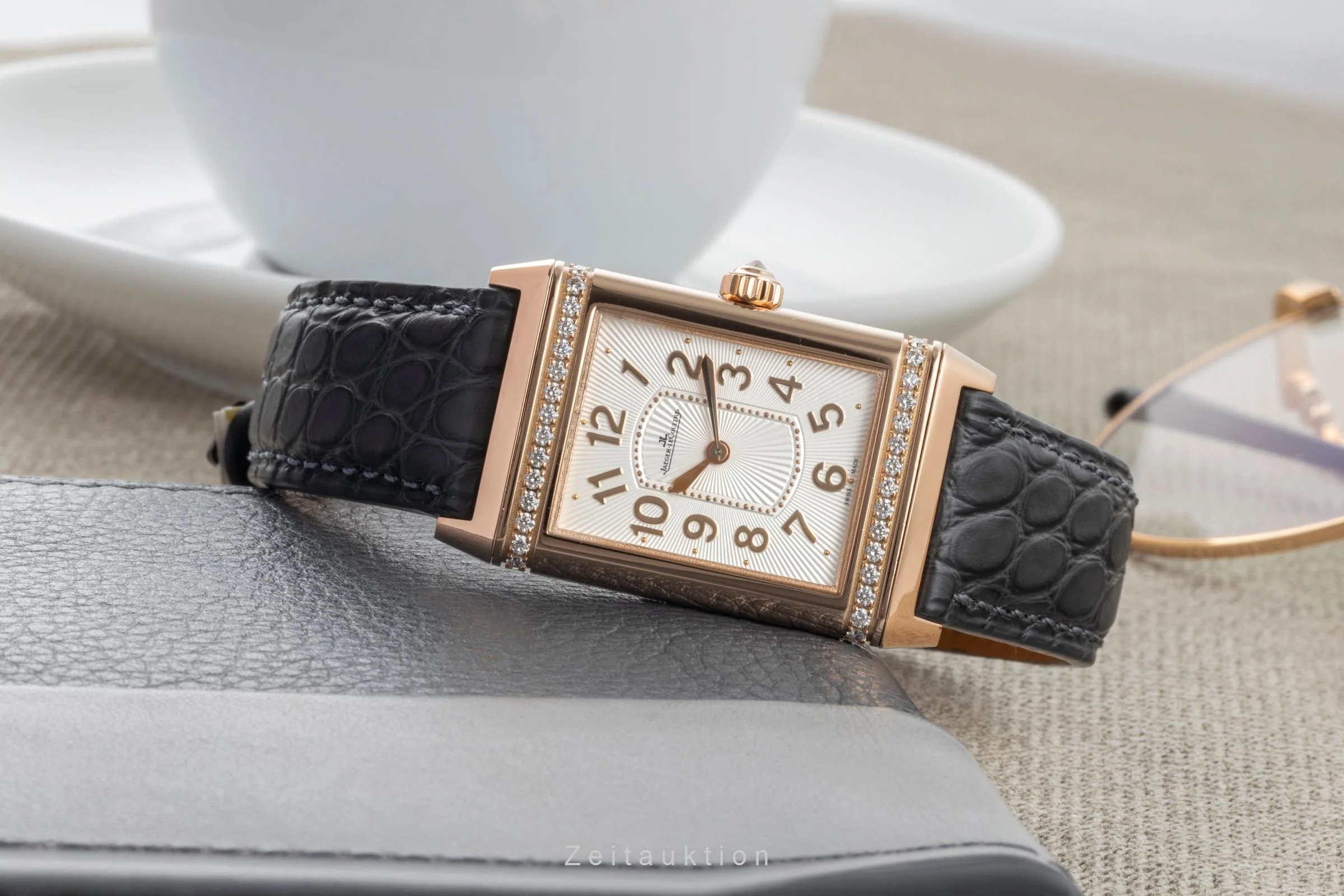 Jaeger LeCoultre Reverso 18 ct red gold manual winding women's watch Q3202421, 268.2.86  [2600612] - Image 3