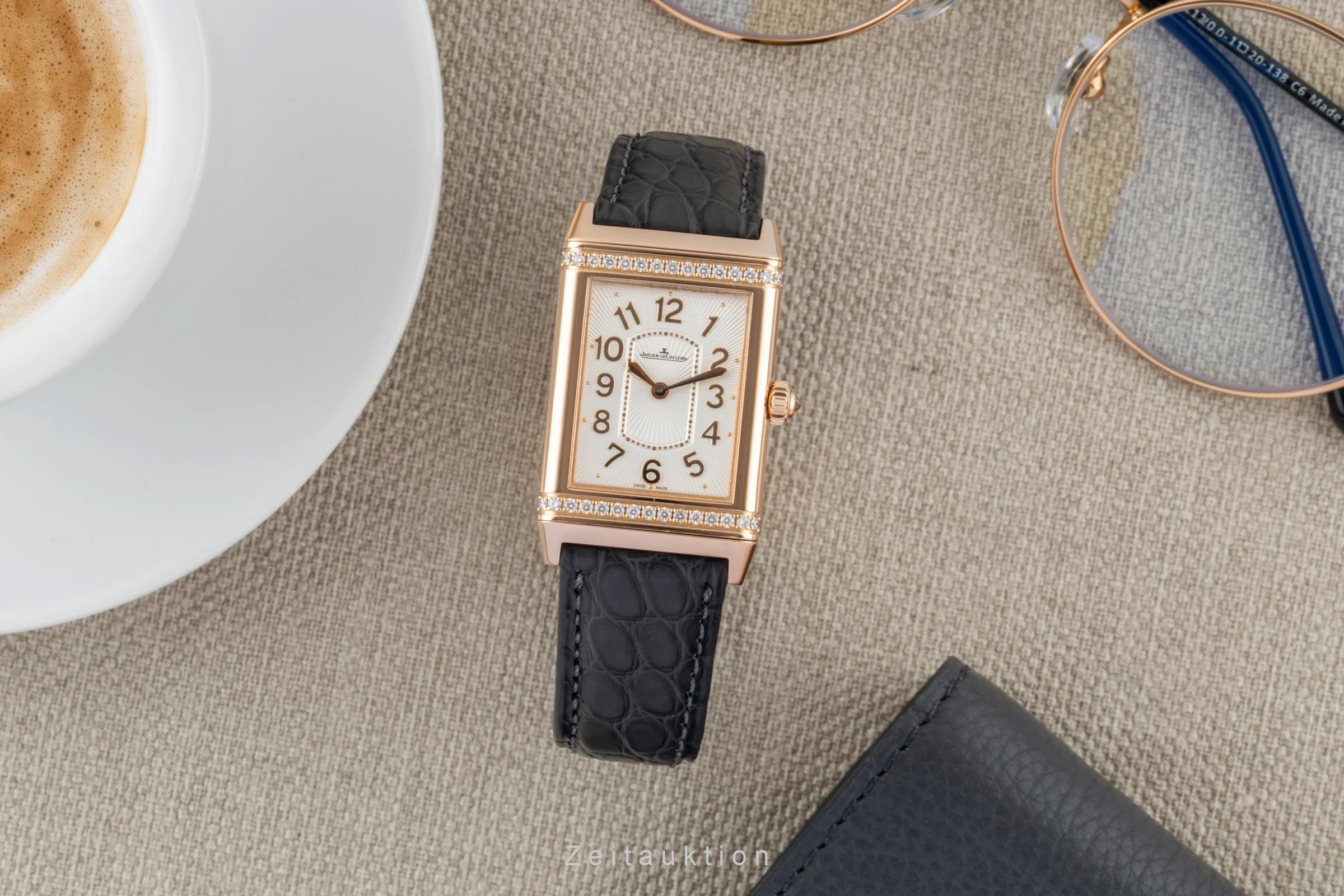 Jaeger LeCoultre Reverso 18 ct red gold manual winding women's watch Q3202421, 268.2.86  [2600612] - Image 4
