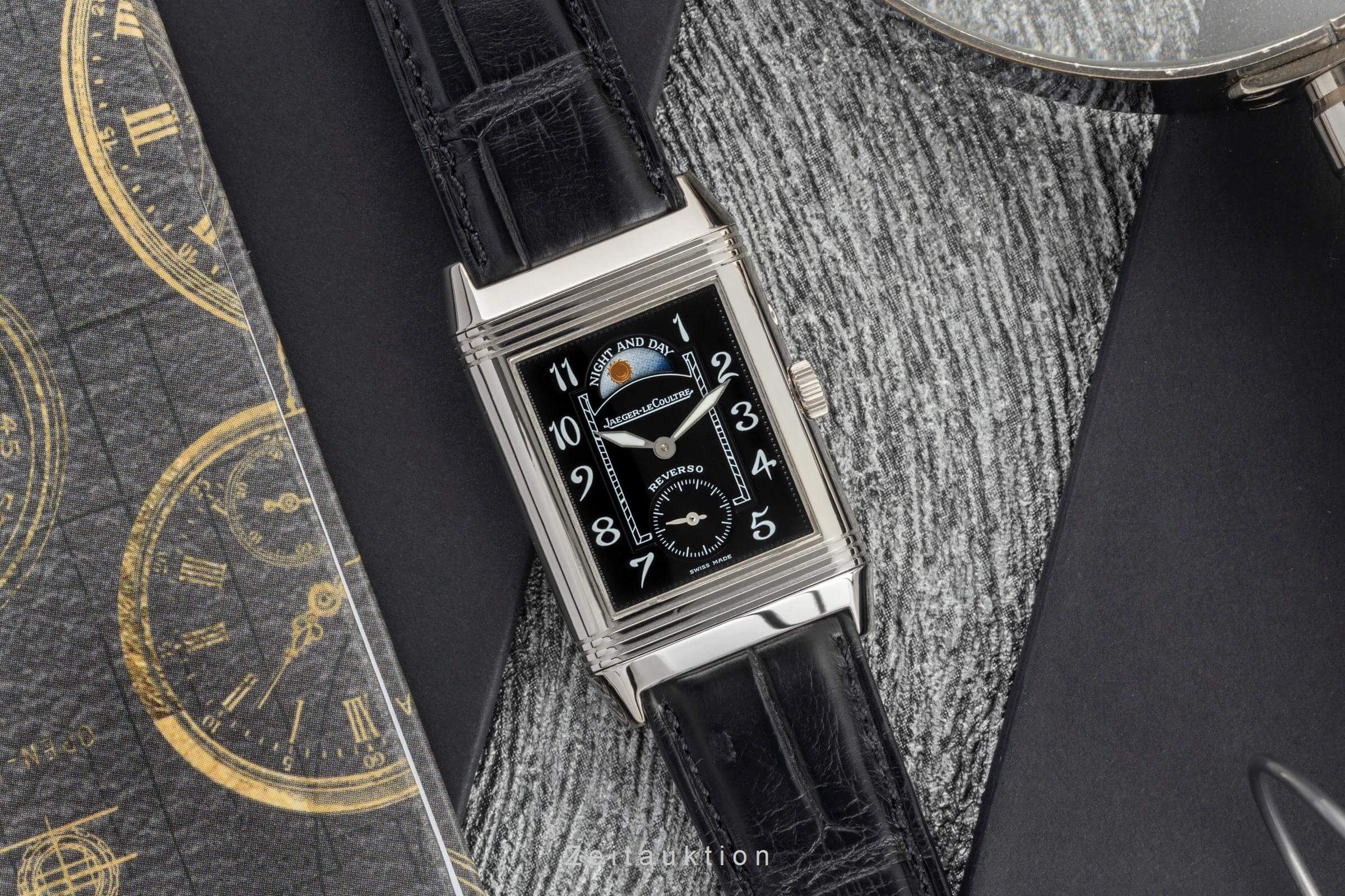 Jaeger LeCoultre Reverso 18 ct white gold manual winding men's watch Q2723440 270.3.54 LP: 26800EUR  [2401374] - Image 11