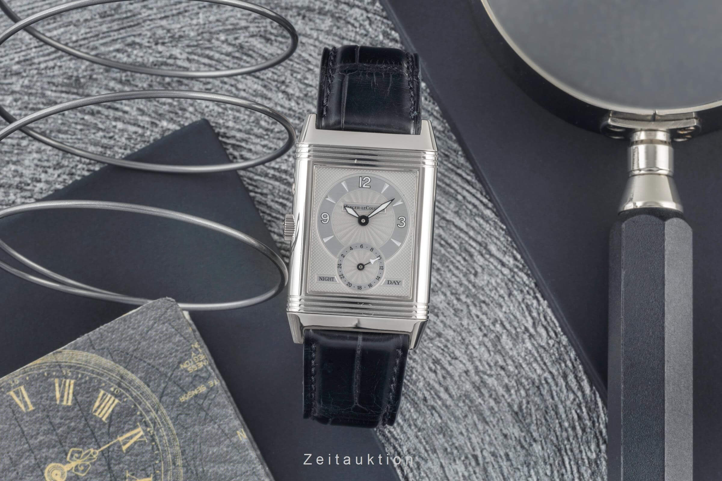 Jaeger LeCoultre Reverso 18 ct white gold manual winding men's watch Q2723440 270.3.54 LP: 26800EUR  [2401374] - Image 3