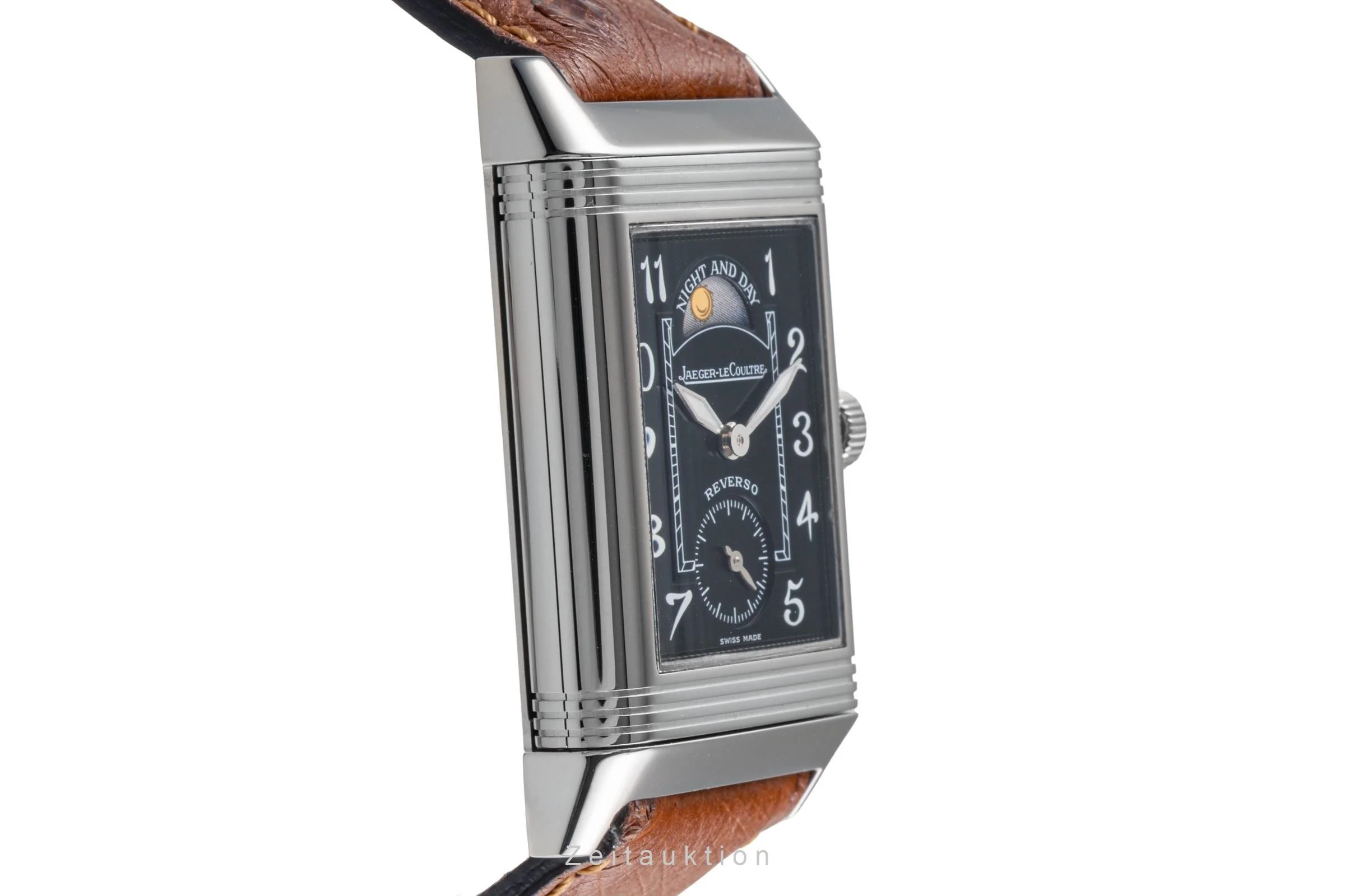 Jaeger LeCoultre Reverso 18 ct white gold manual winding men's watch Q2723440   270.3.54  [2503219] - Image 8