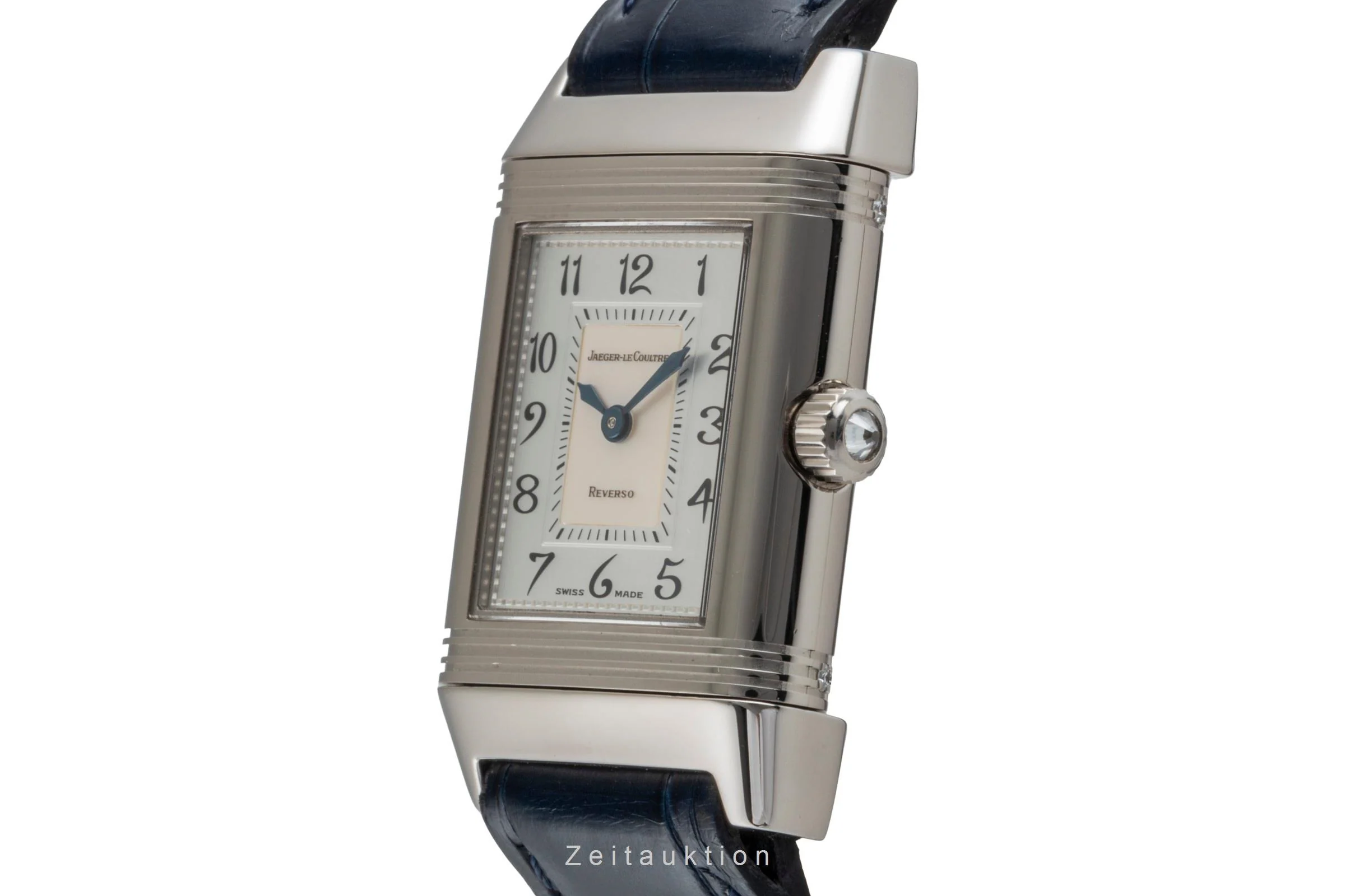 Jaeger LeCoultre Reverso 18 ct white gold manual winding women's watch Q2663420, 266.3.44  [2505442] - Image 7