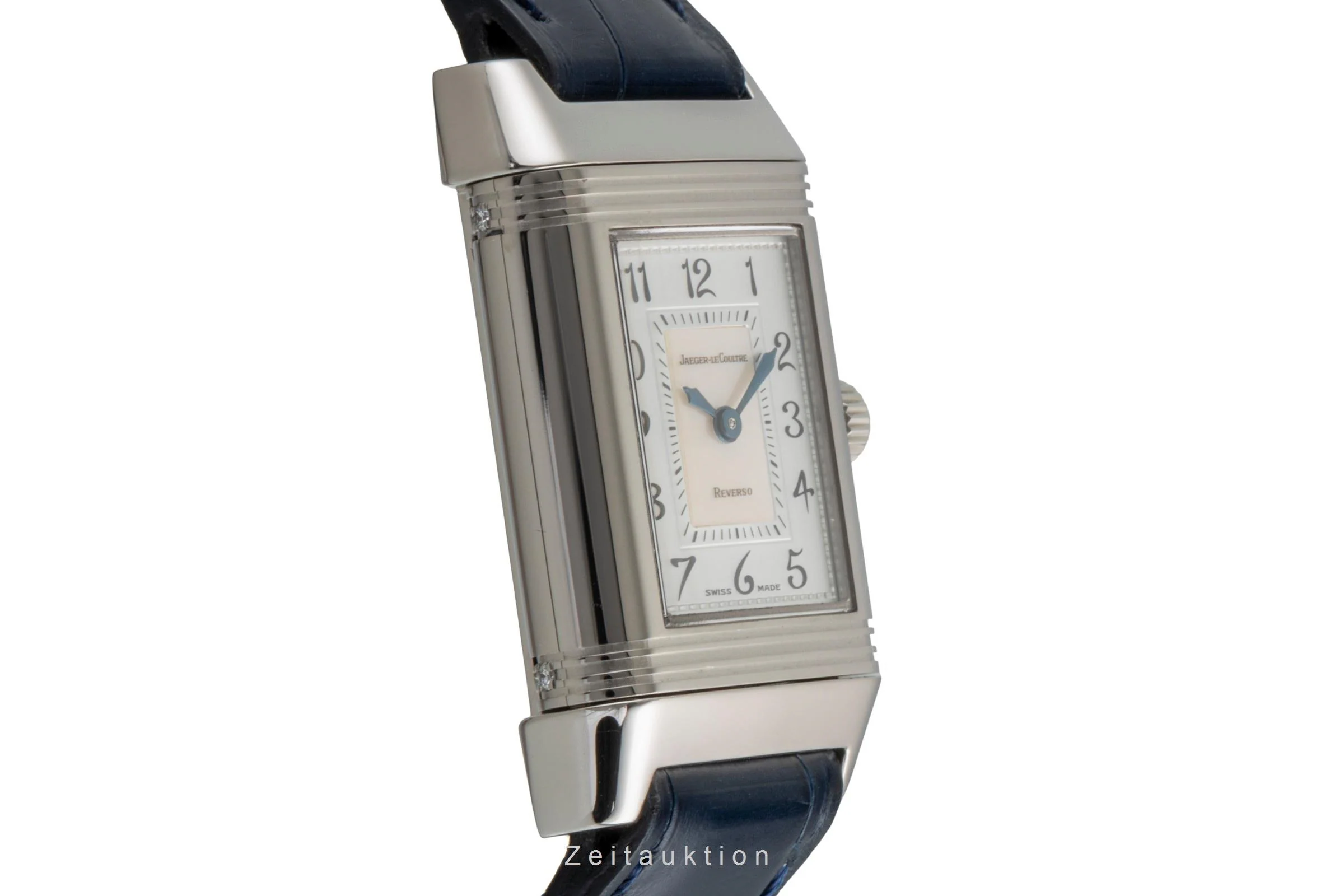 Jaeger LeCoultre Reverso 18 ct white gold manual winding women's watch Q2663420, 266.3.44  [2505442] - Image 8