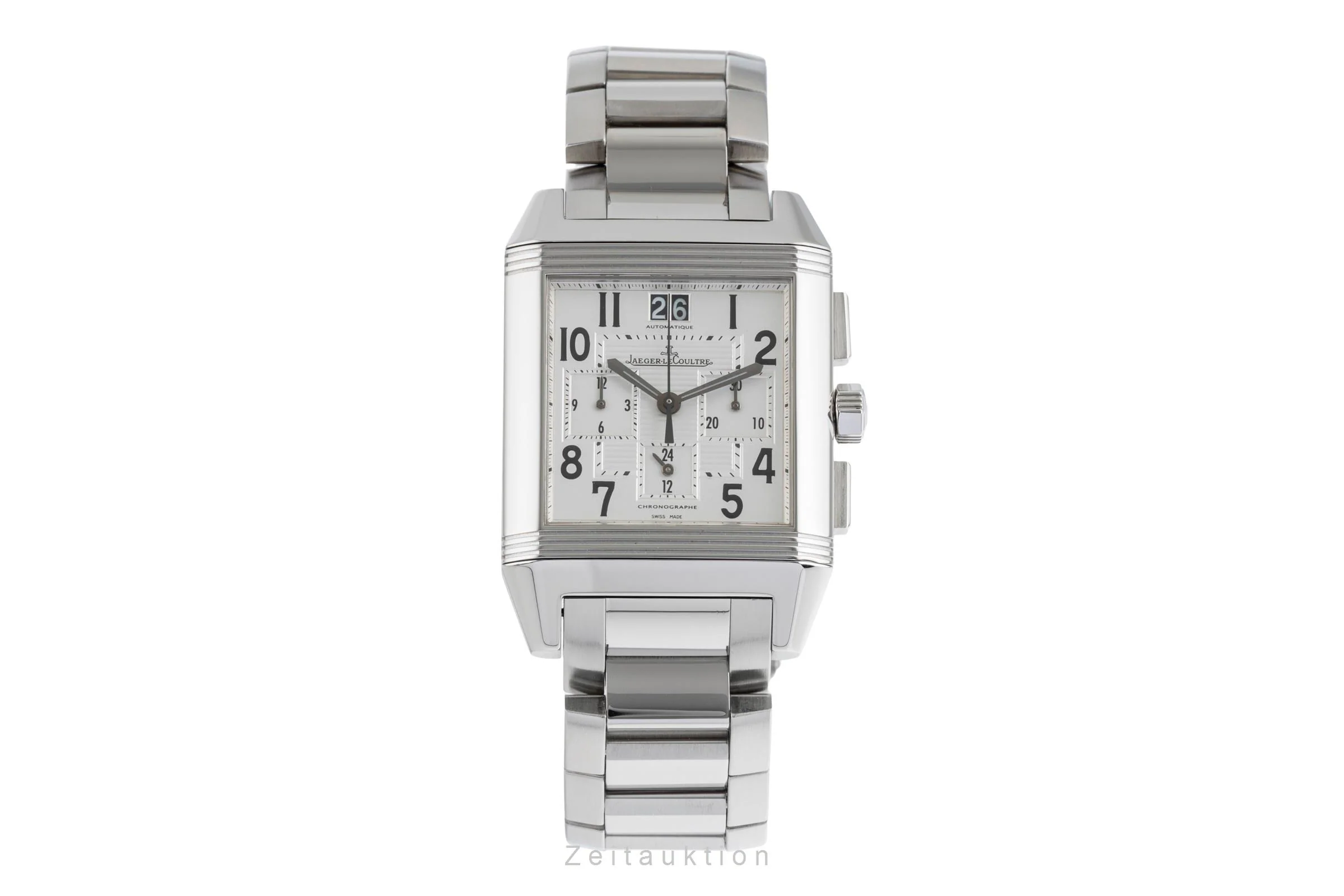 Jaeger LeCoultre Reverso chronograph steel automatic men's watch Q7018120  230.8.45  [2502635] - Image 5