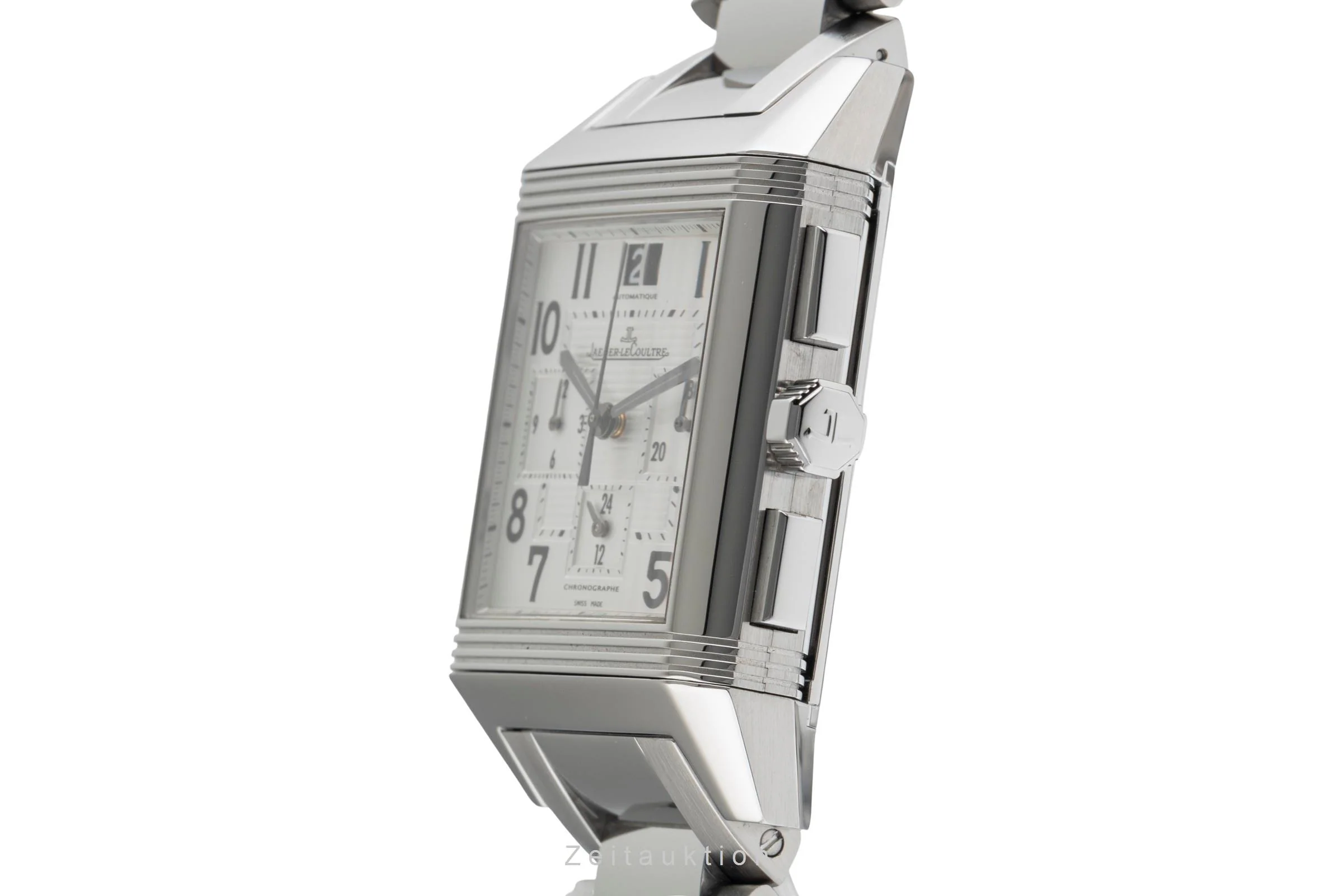 Jaeger LeCoultre Reverso chronograph steel automatic men's watch Q7018120  230.8.45  [2502635] - Image 7