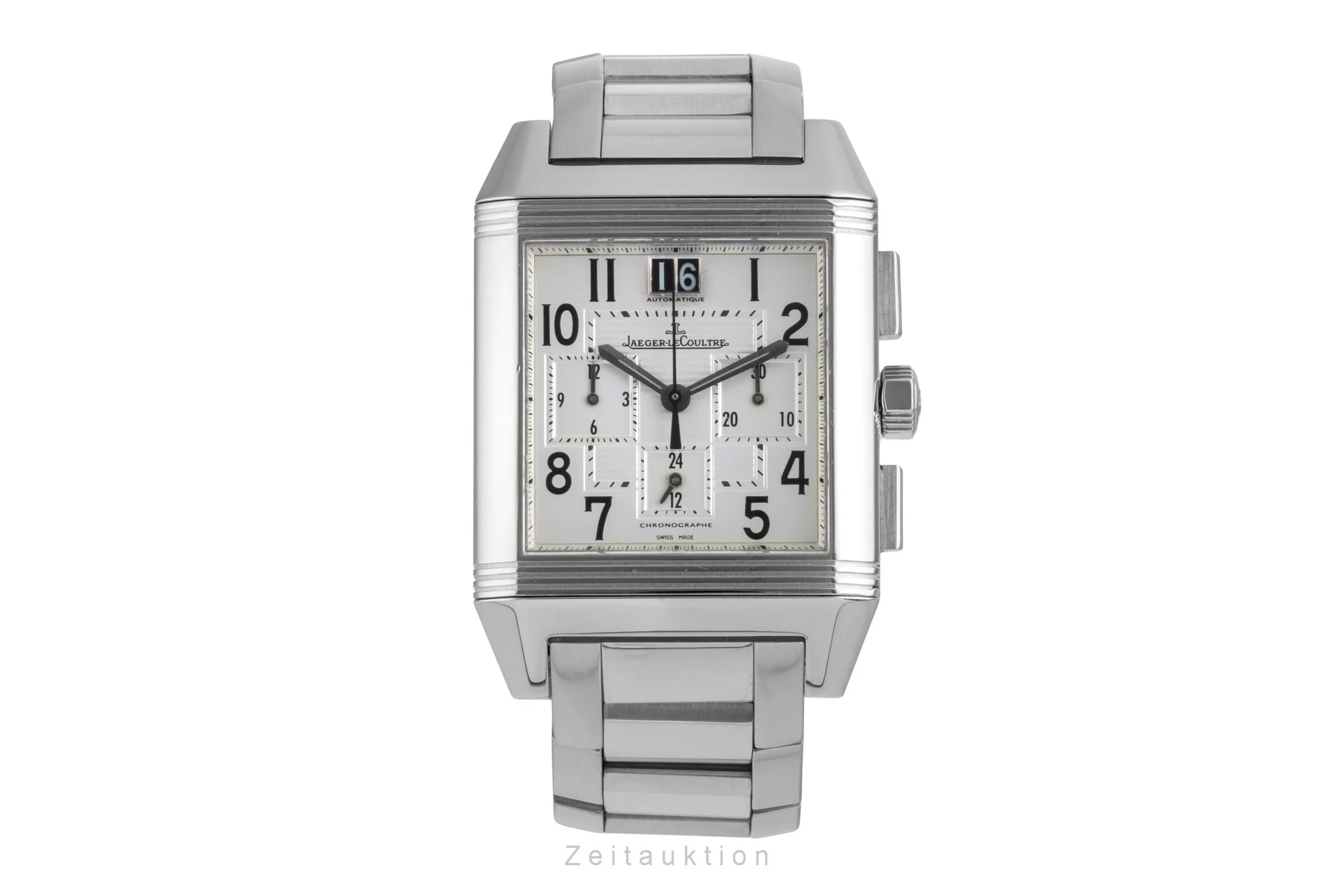 Jaeger LeCoultre Reverso chronograph steel automatic men's watch Q7018120 , 230.8.45  [2503755] - Image 5