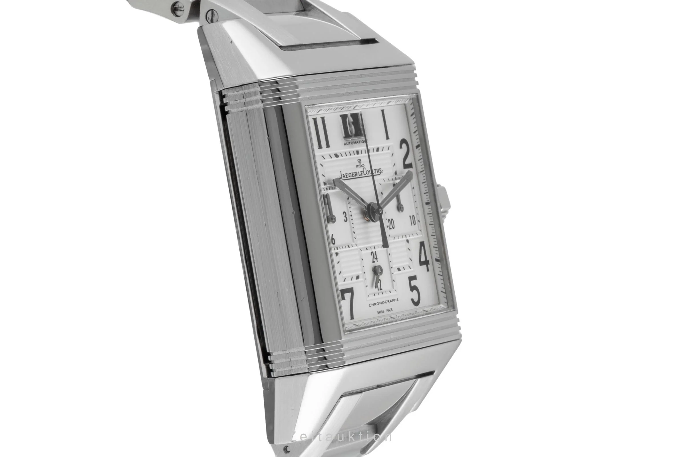 Jaeger LeCoultre Reverso chronograph steel automatic men's watch Q7018120 , 230.8.45  [2503755] - Image 8