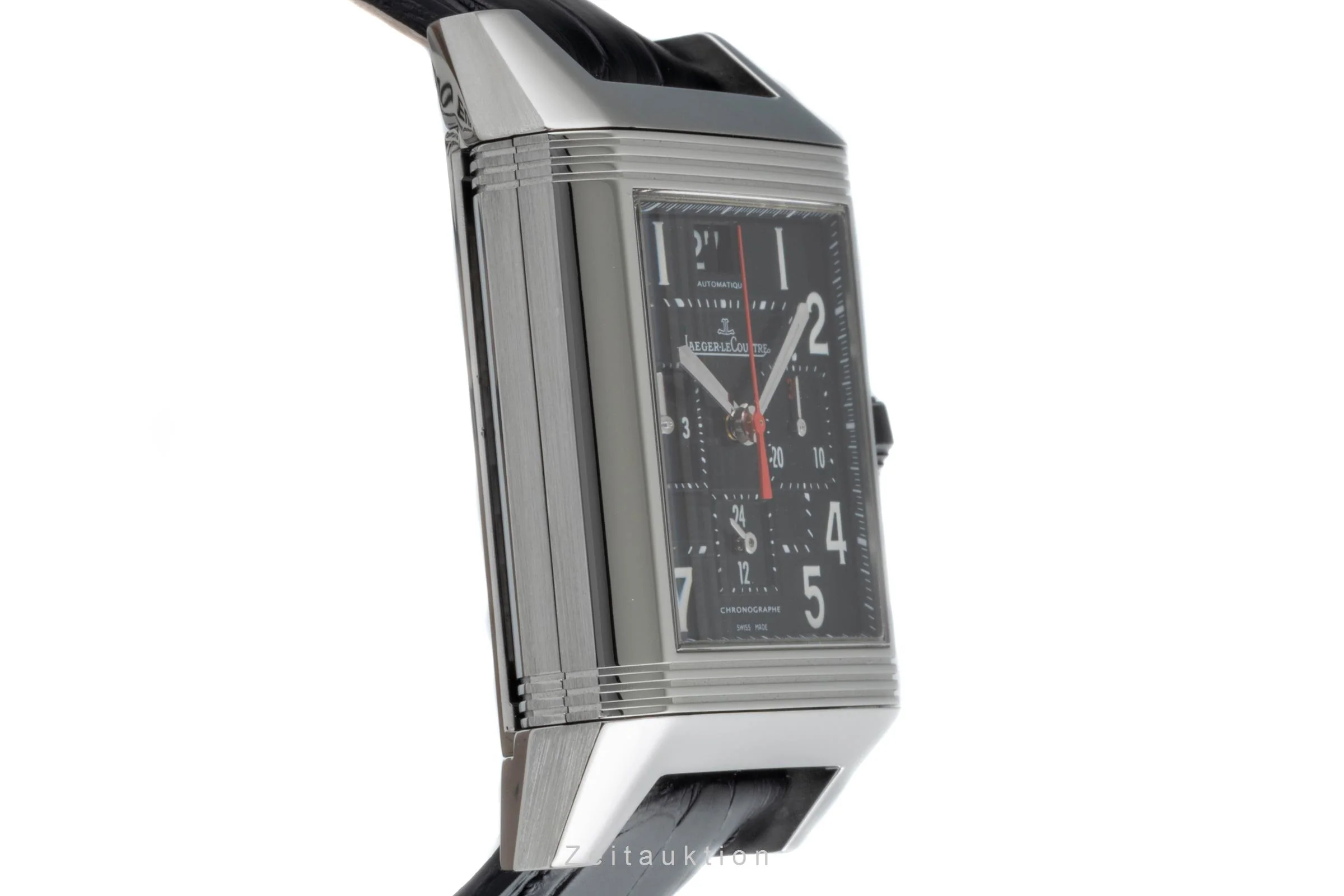 Jaeger LeCoultre Reverso chronograph steel automatic men's watch Q701868P / 230.8.45  [2506581] - Image 10