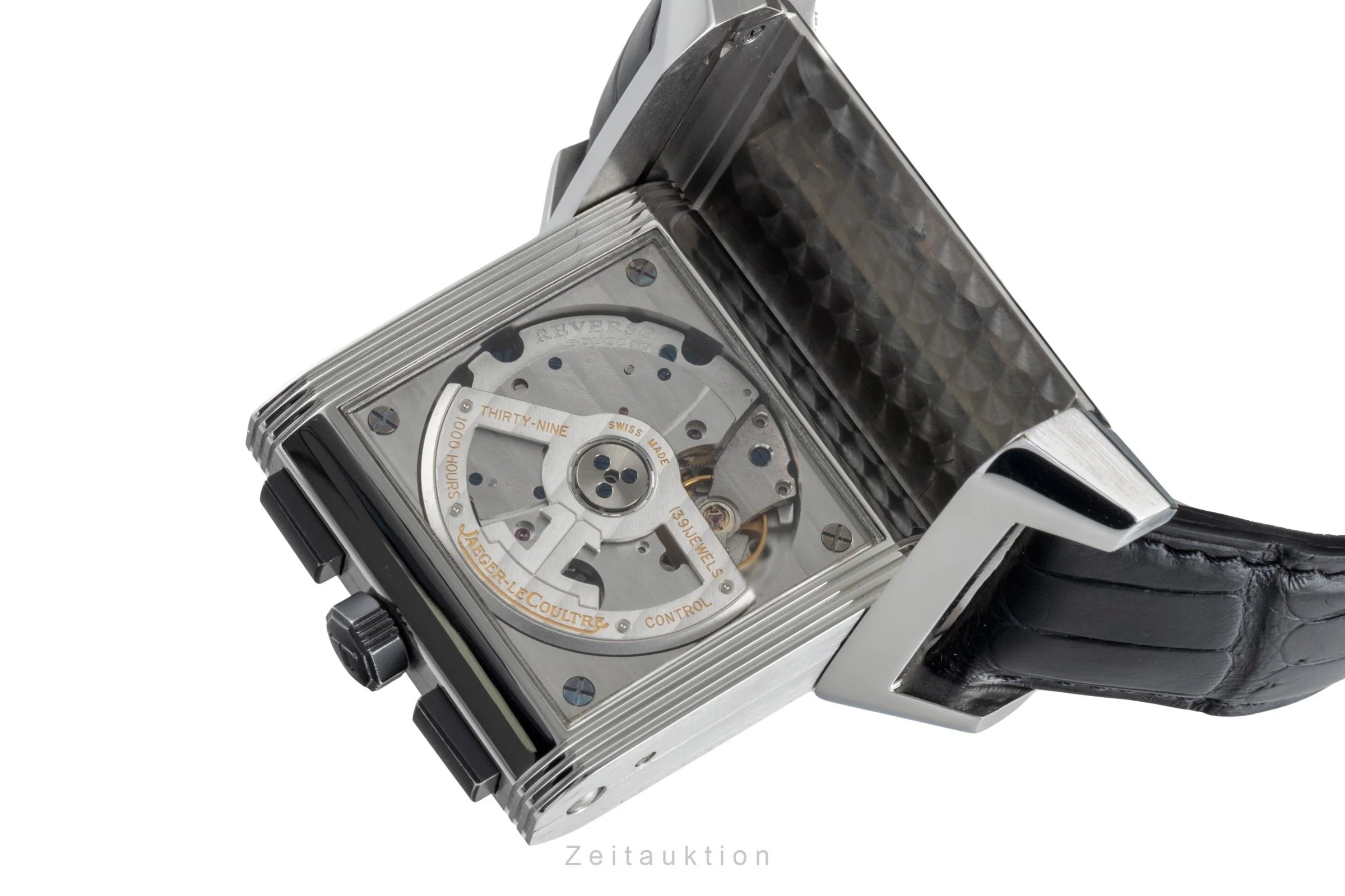 Jaeger LeCoultre Reverso chronograph steel automatic men's watch Q701868P / 230.8.45  [2506581] - Image 14