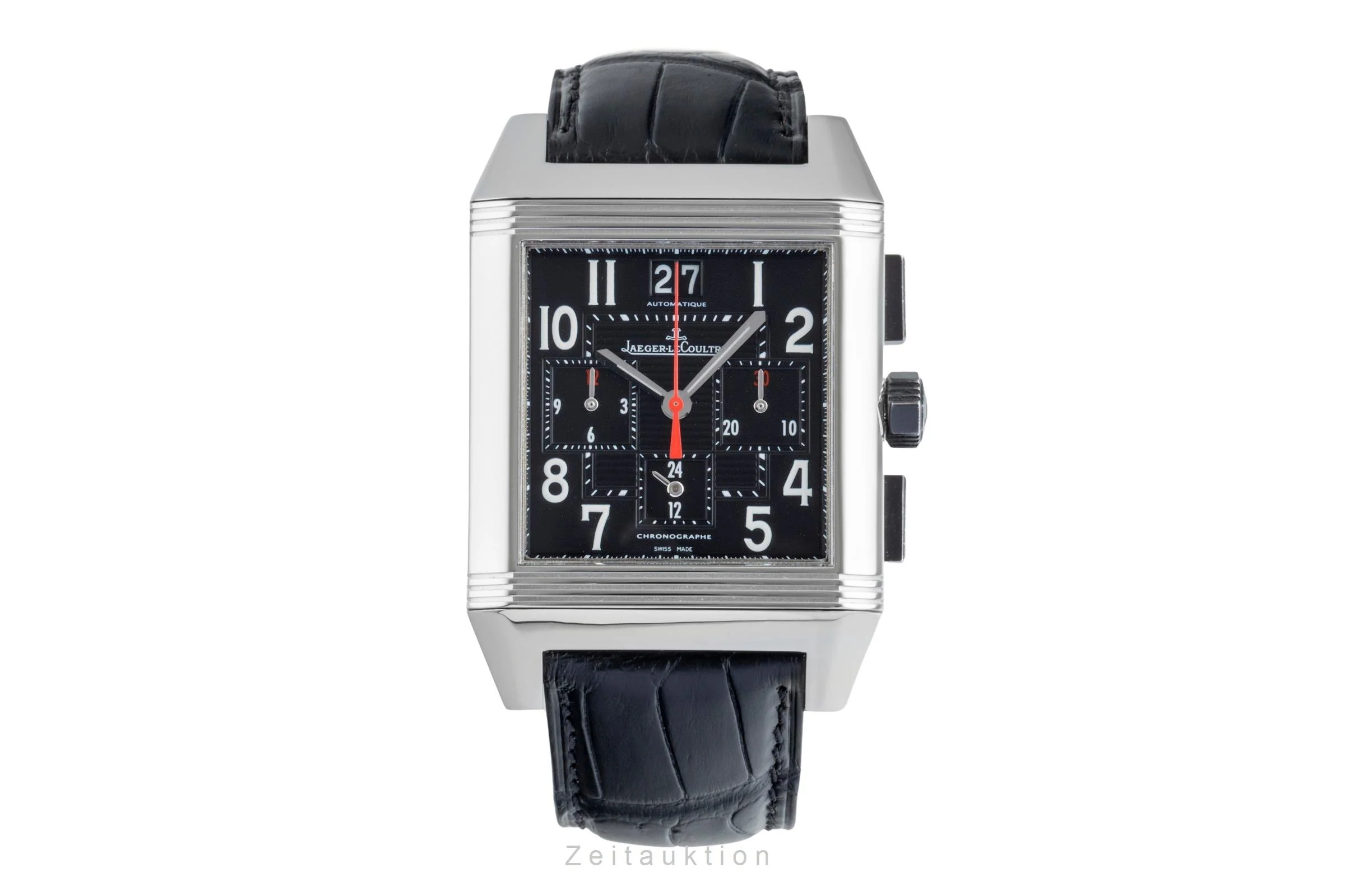 Jaeger LeCoultre Reverso chronograph steel automatic men's watch Q701868P / 230.8.45  [2506581] - Image 5