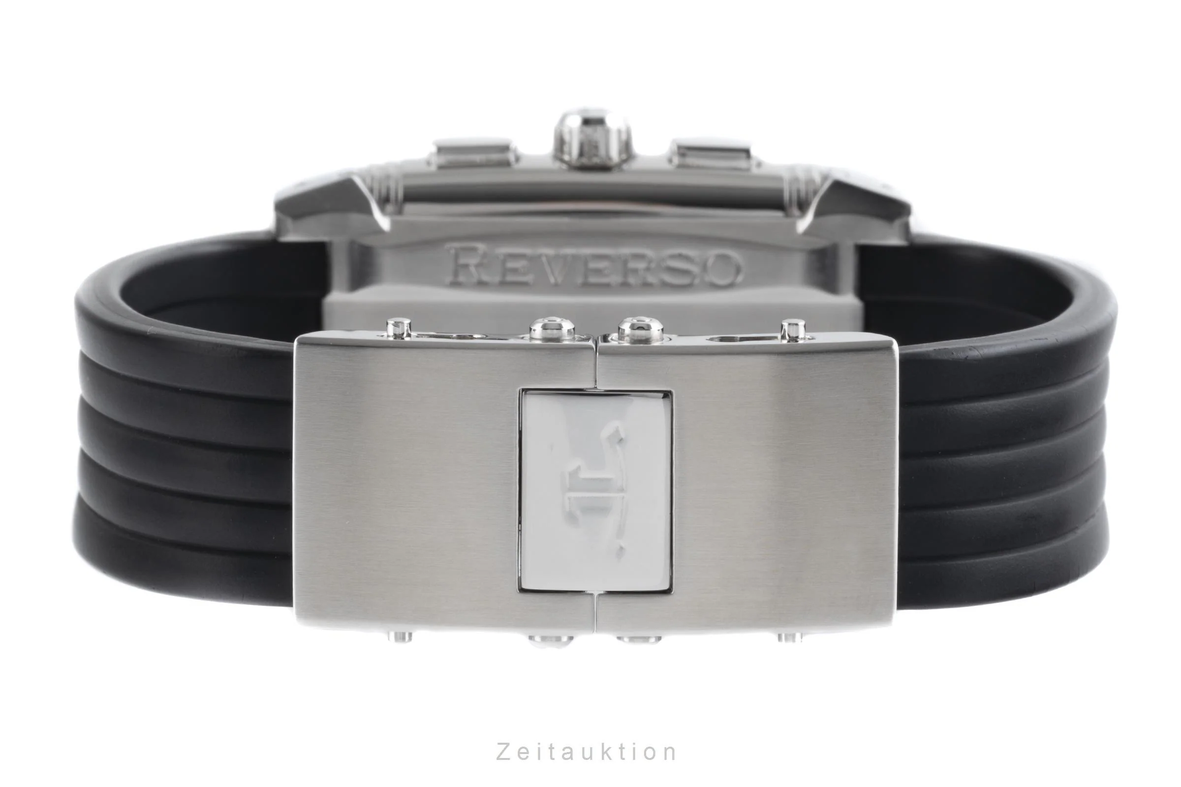 Jaeger LeCoultre Reverso chronograph steel manual winding men's watch 295.8.59 LP: 9600EUR  [2203315] - Image 11