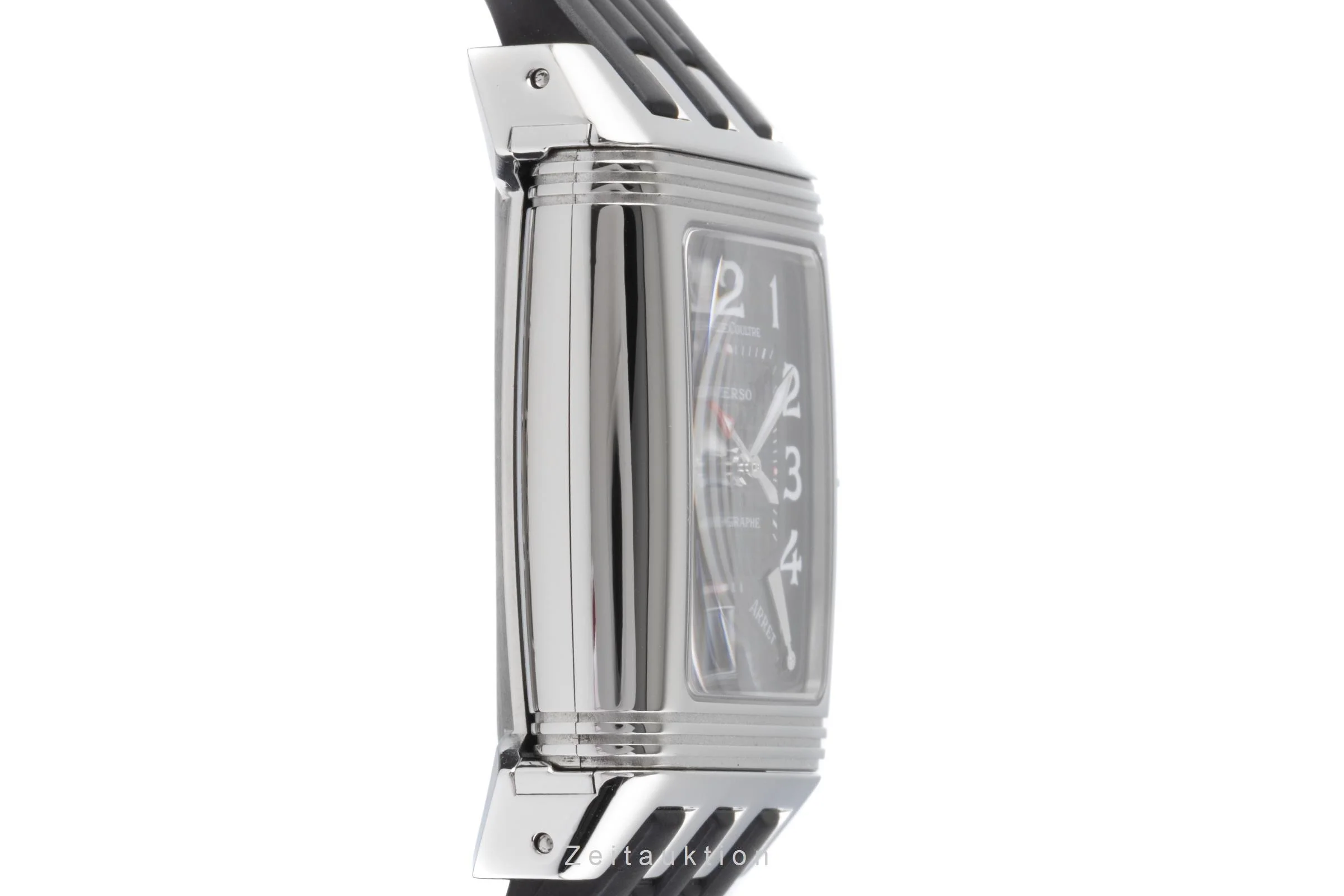 Jaeger LeCoultre Reverso chronograph steel manual winding men's watch 295.8.59 LP: 9600EUR  [2203315] - Image 7